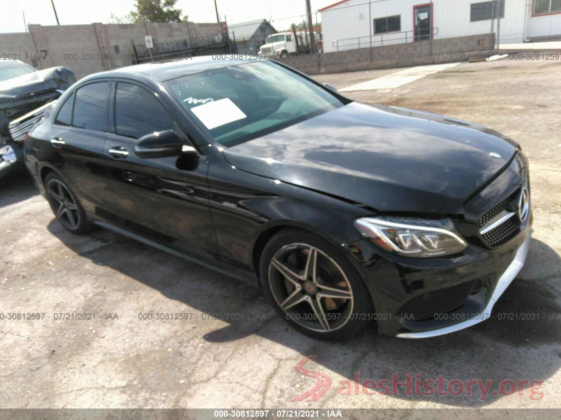 55SWF6EB1GU123287 2016 MERCEDES-BENZ C-CLASS