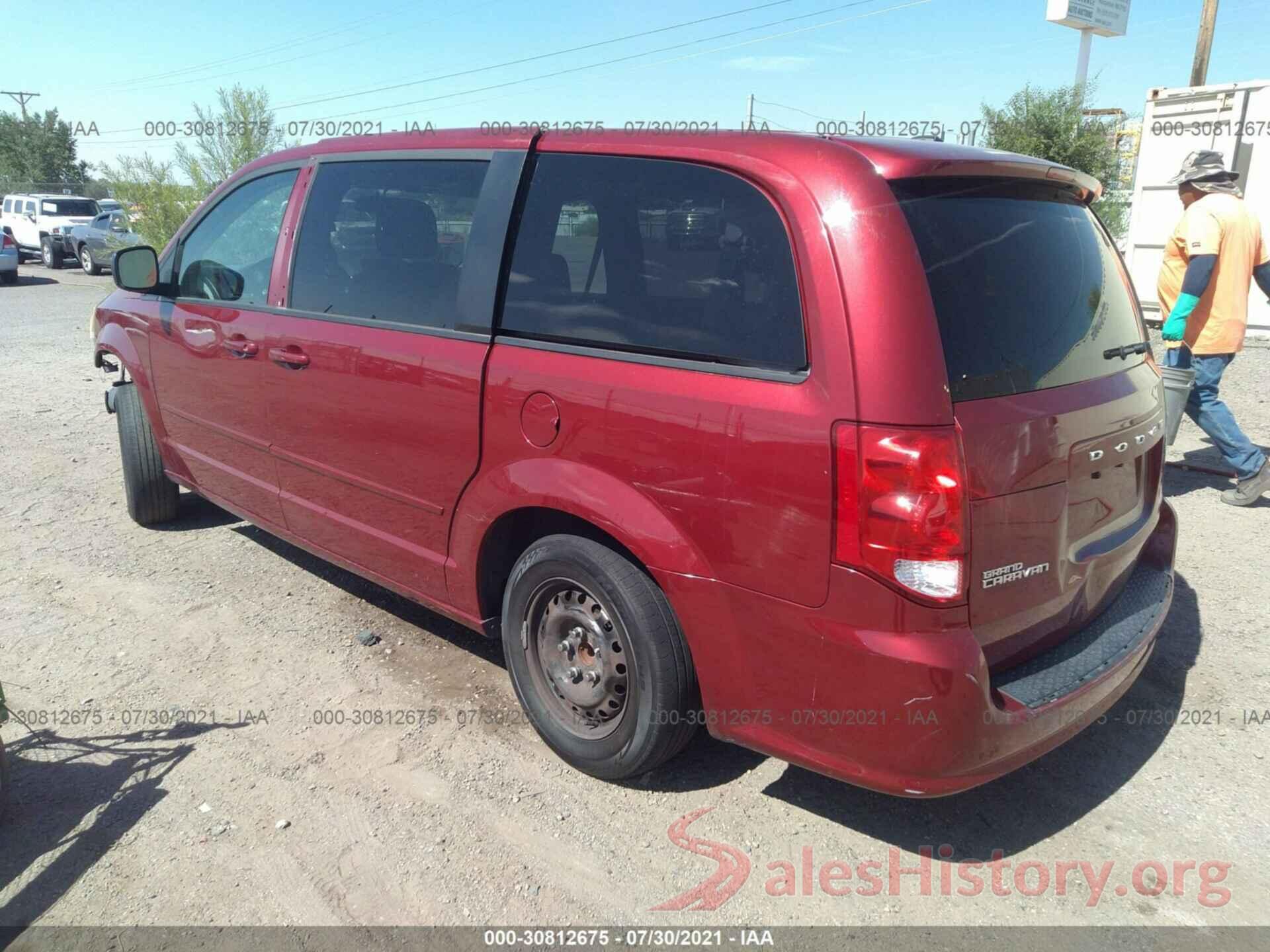 2C4RDGBG4GR244605 2016 DODGE GRAND CARAVAN