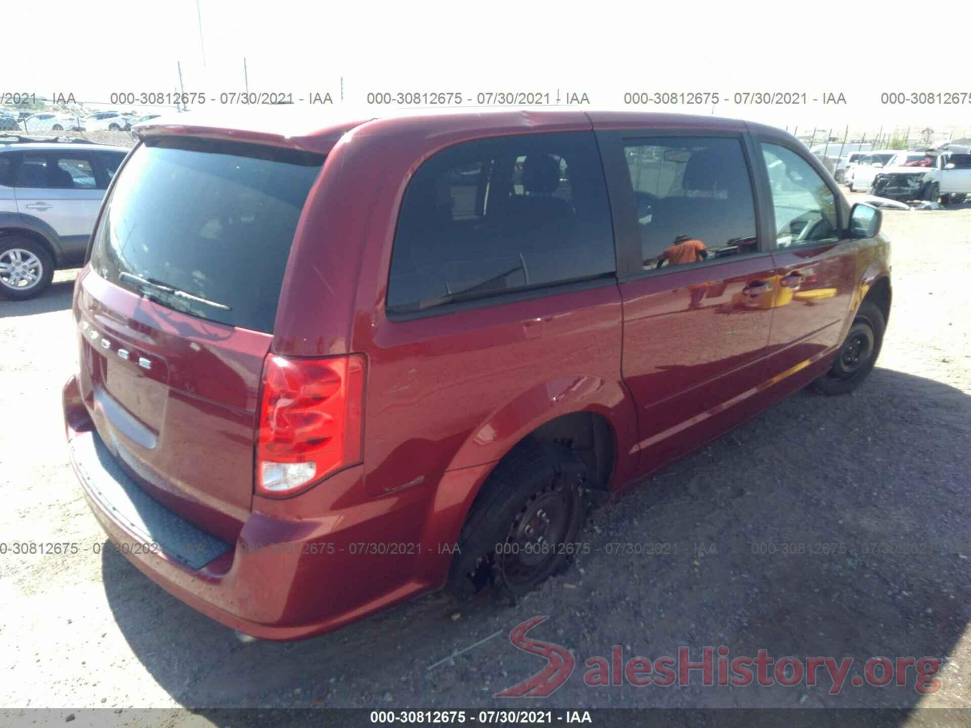 2C4RDGBG4GR244605 2016 DODGE GRAND CARAVAN