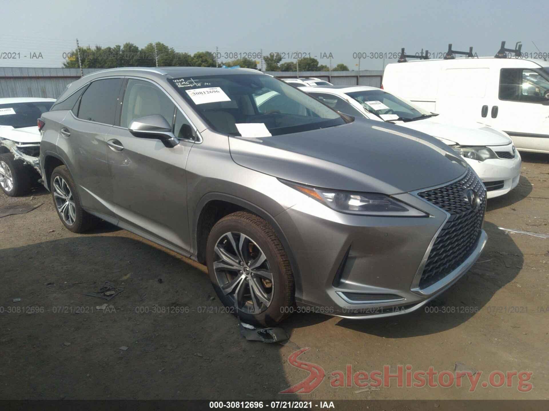 2T2HZMAA9MC186586 2021 LEXUS RX