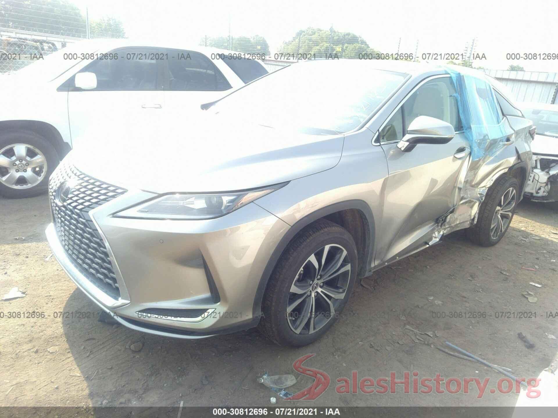 2T2HZMAA9MC186586 2021 LEXUS RX