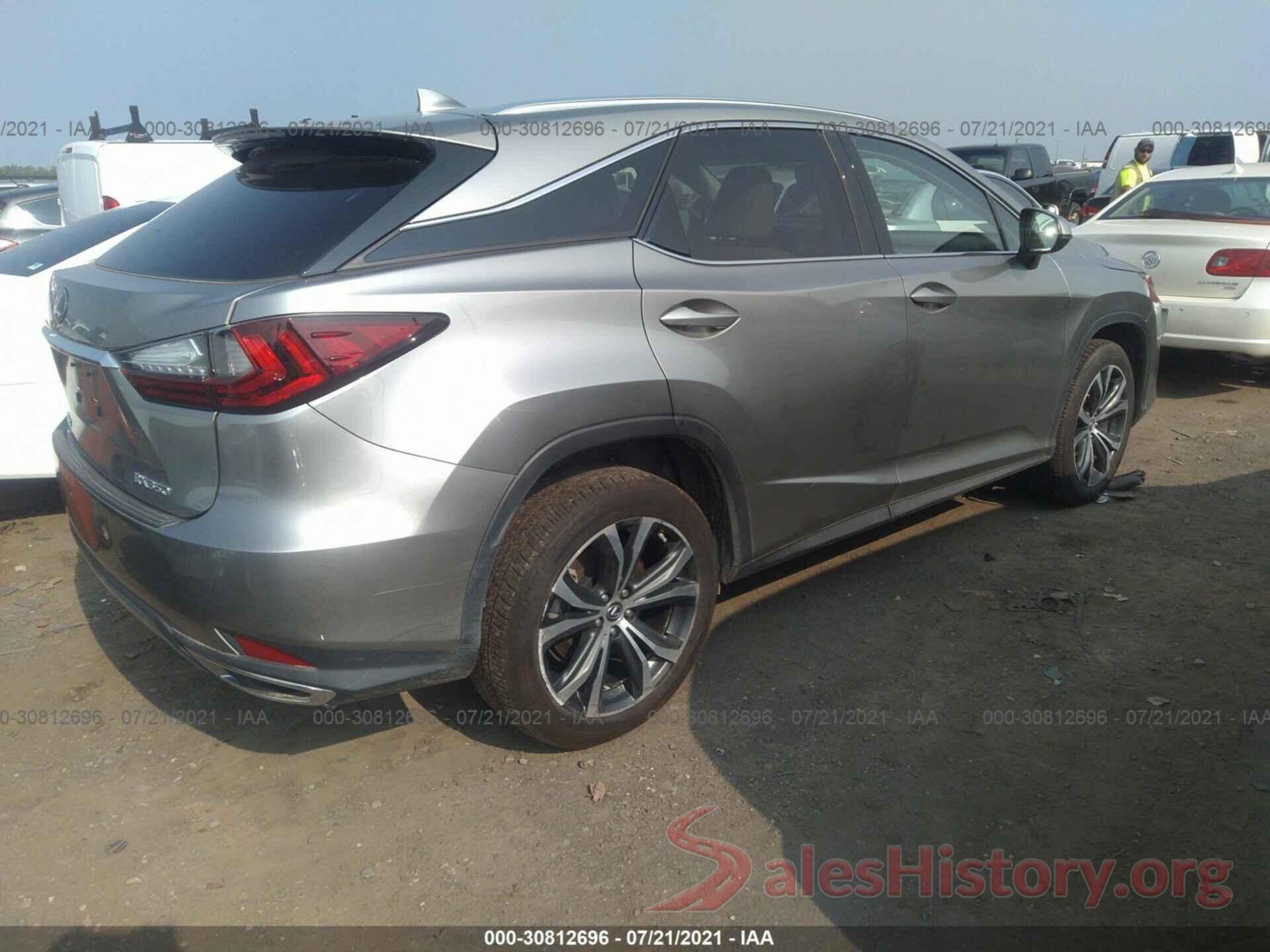 2T2HZMAA9MC186586 2021 LEXUS RX