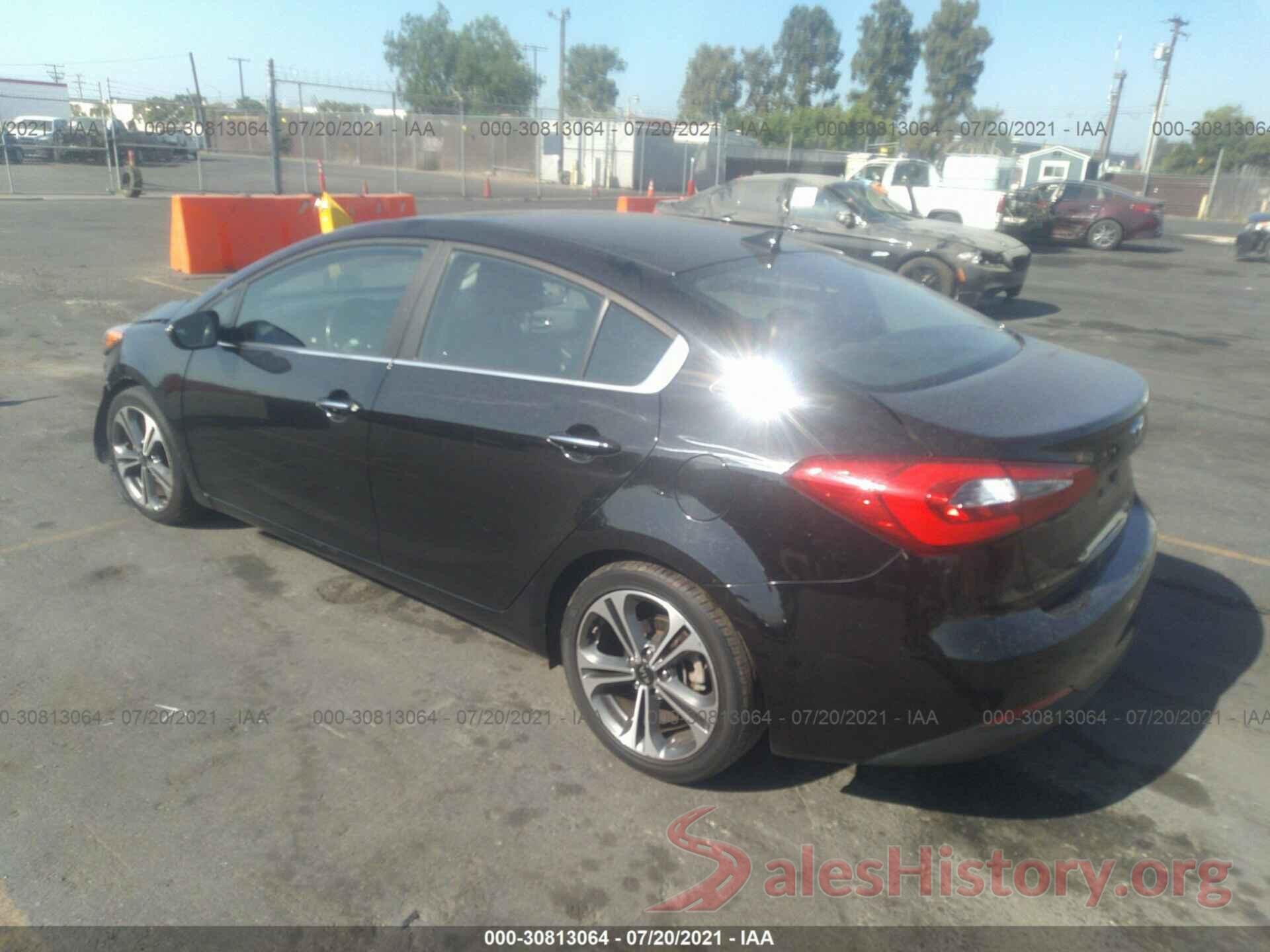 KNAFZ4A85G5530633 2016 KIA FORTE