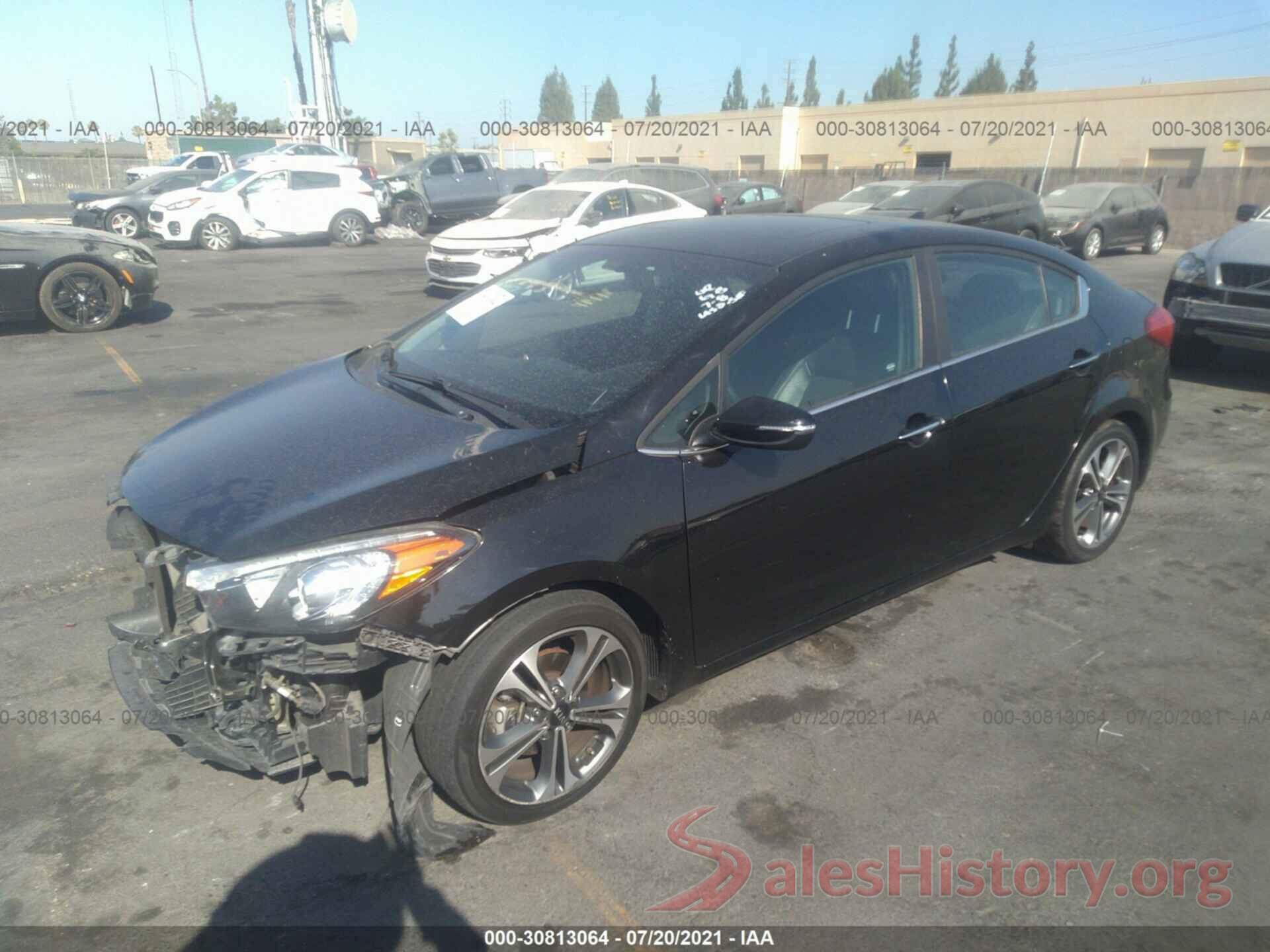 KNAFZ4A85G5530633 2016 KIA FORTE