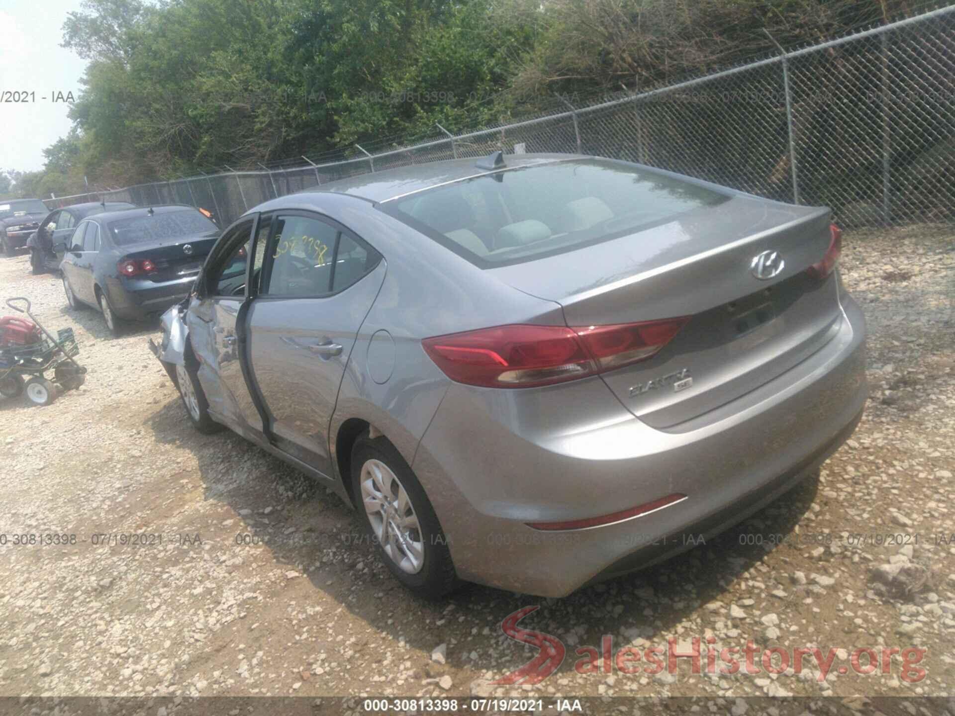 5NPD74LF7HH112247 2017 HYUNDAI ELANTRA