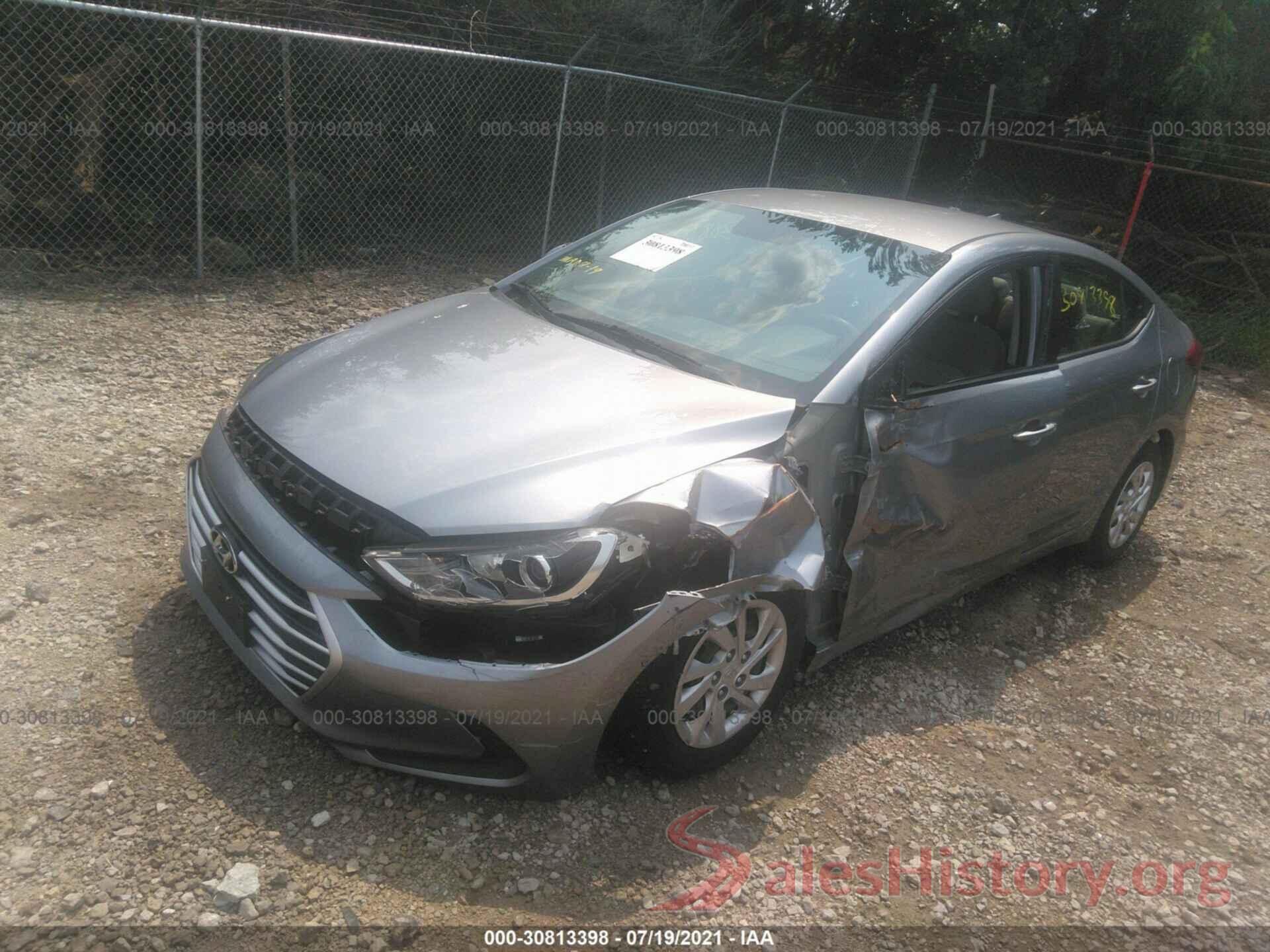 5NPD74LF7HH112247 2017 HYUNDAI ELANTRA