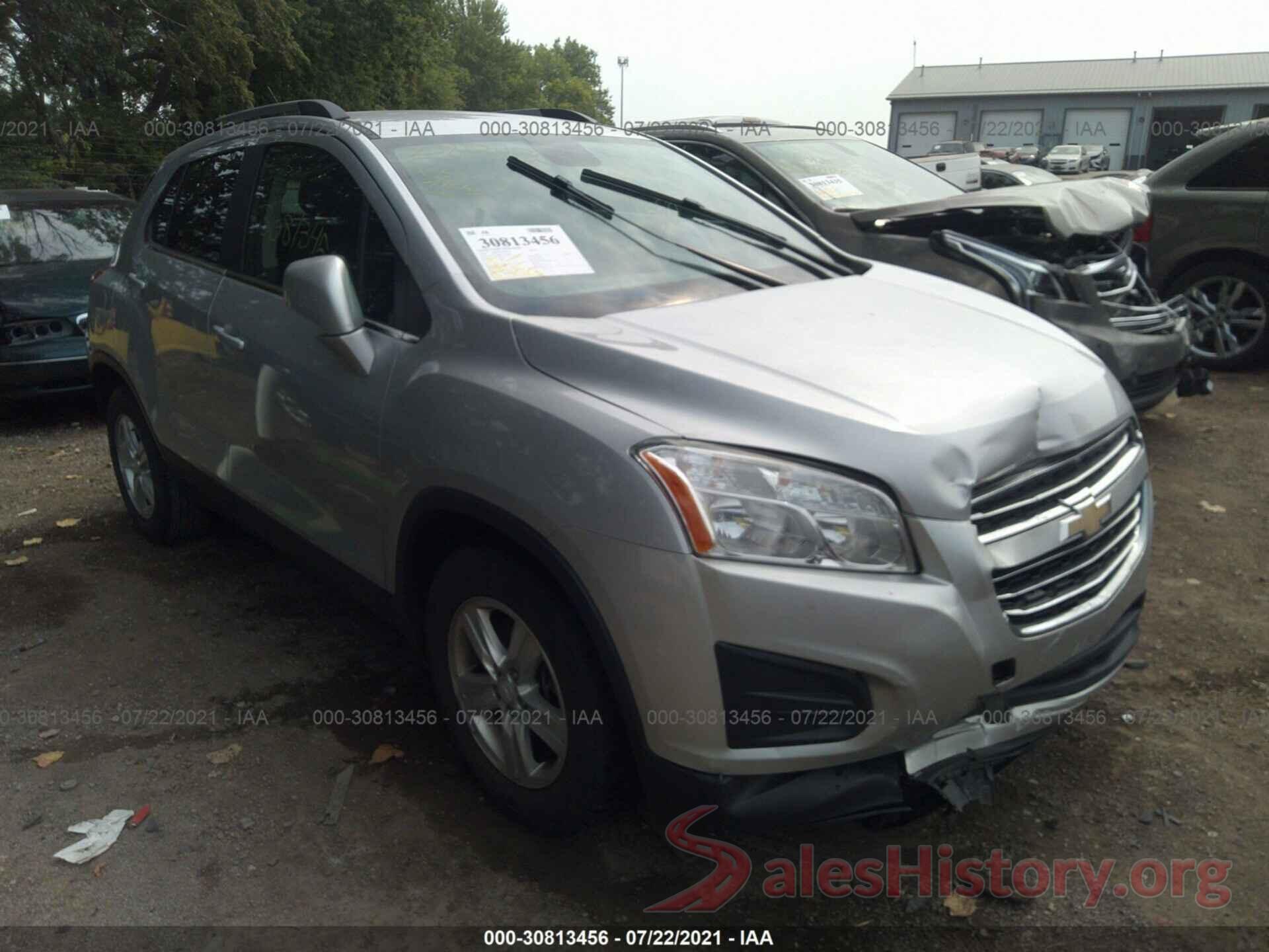 3GNCJLSB8GL202843 2016 CHEVROLET TRAX