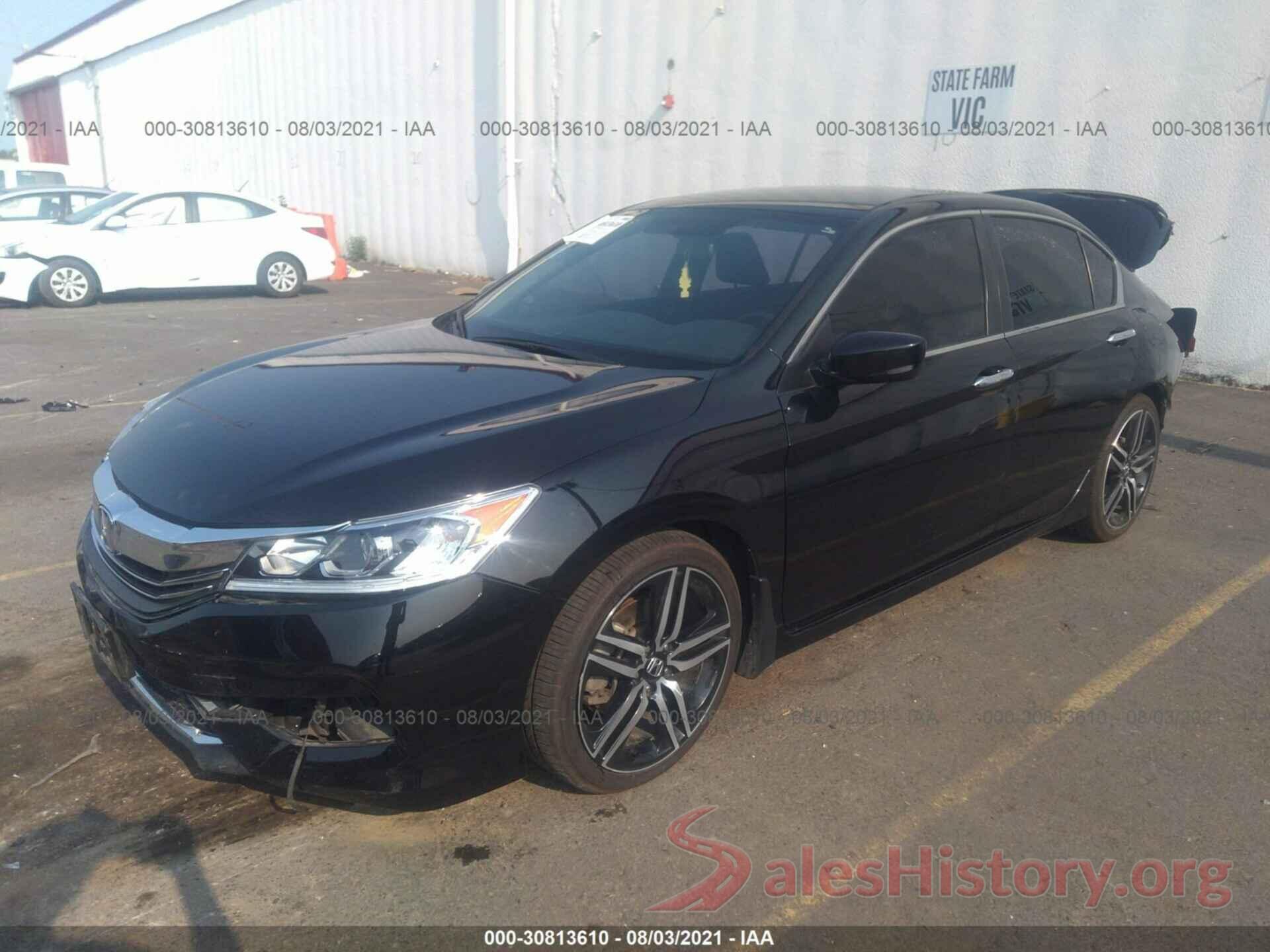 1HGCR2F16HA074058 2017 HONDA ACCORD SEDAN