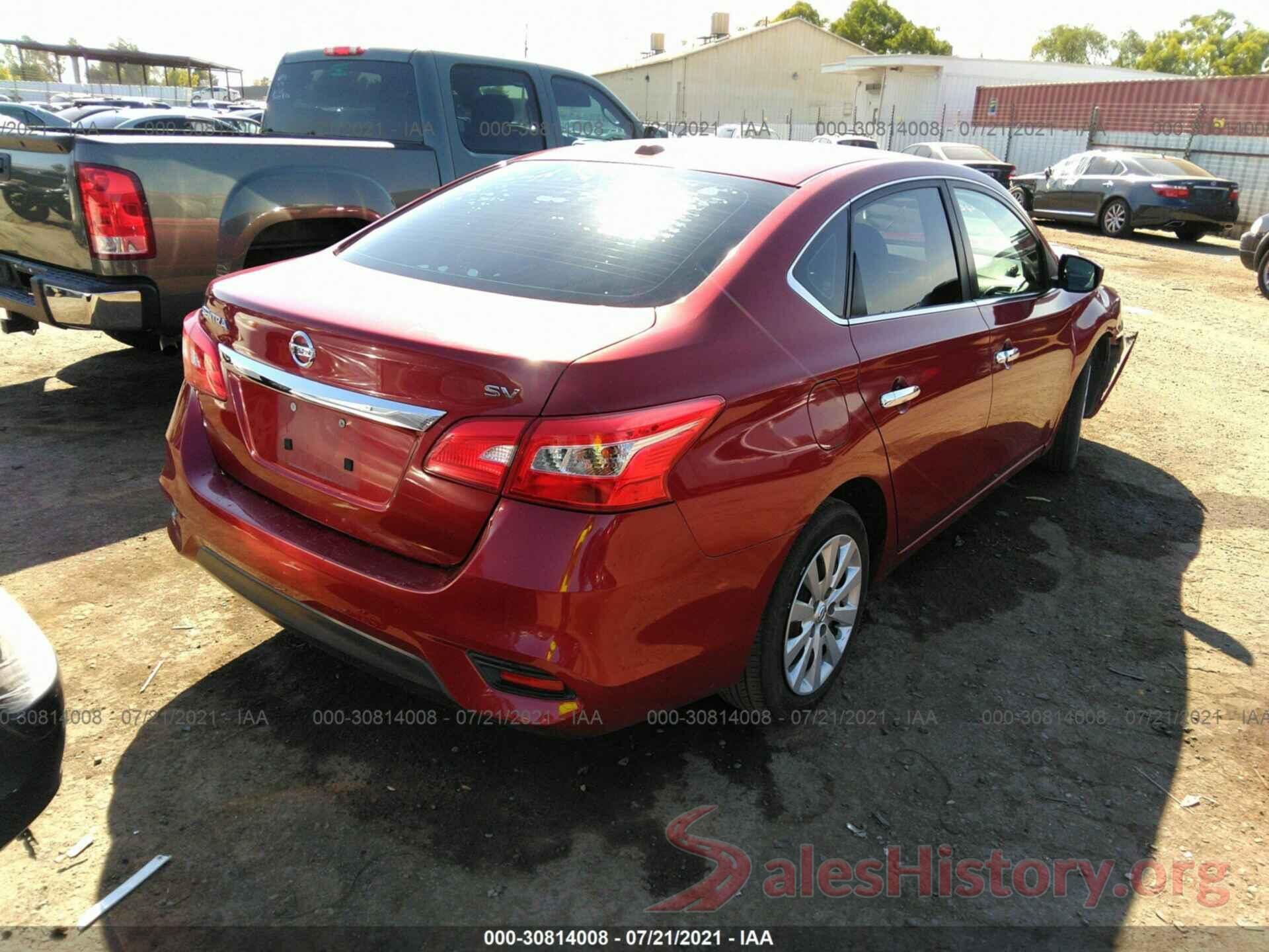 3N1AB7AP1GY234010 2016 NISSAN SENTRA