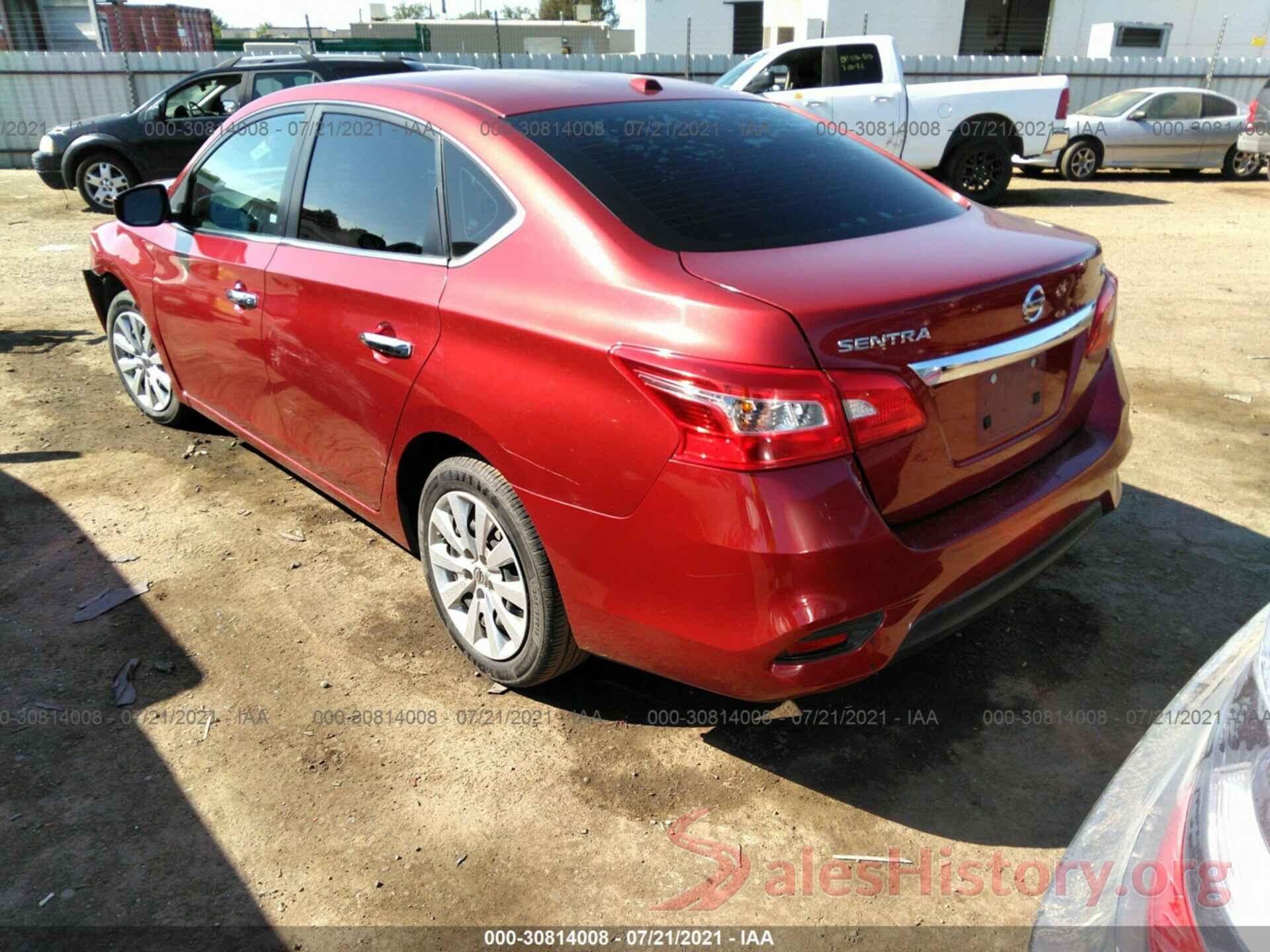 3N1AB7AP1GY234010 2016 NISSAN SENTRA