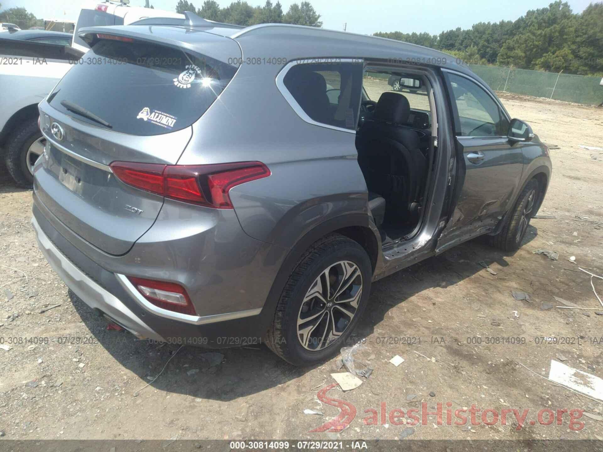 5NMS53AA1KH077417 2019 HYUNDAI SANTA FE