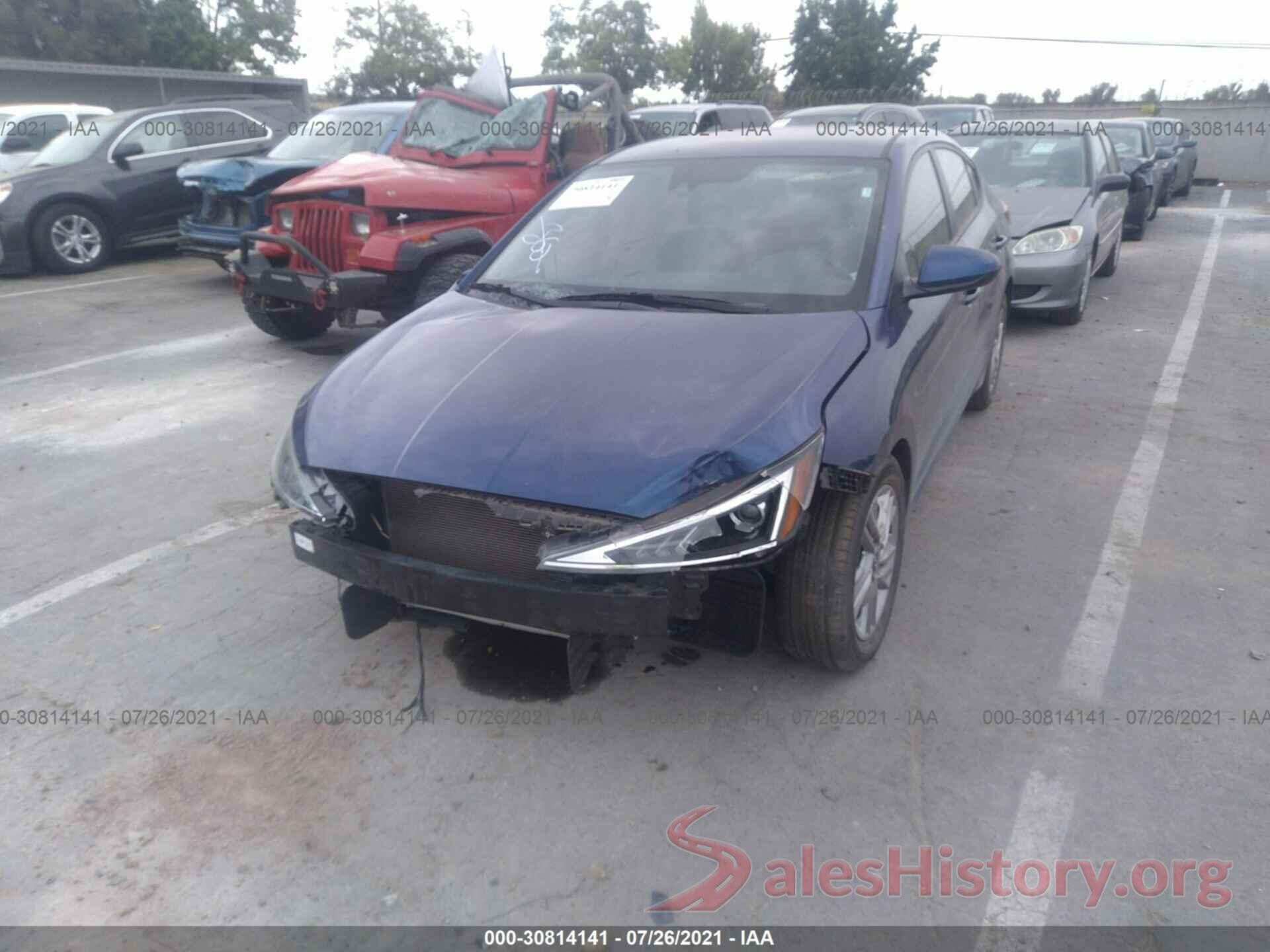 5NPD84LF0LH532955 2020 HYUNDAI ELANTRA