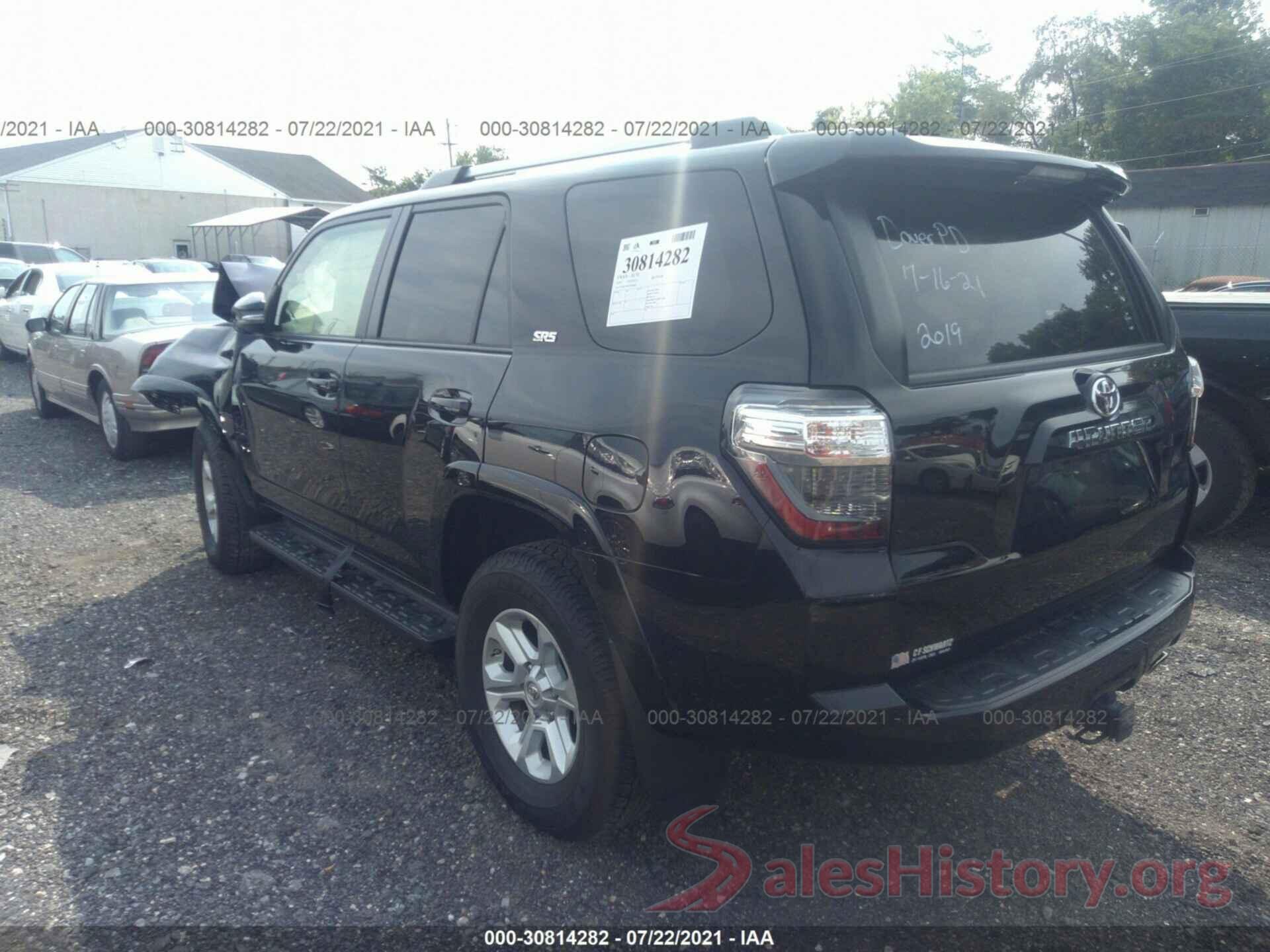 JTEBU5JR4K5680834 2019 TOYOTA 4RUNNER