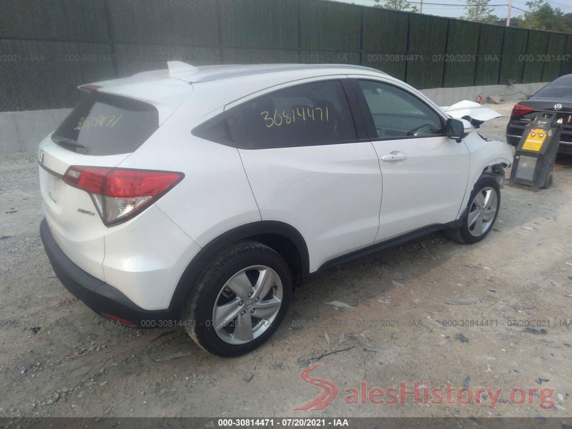 3CZRU6H74KM731833 2019 HONDA HR-V