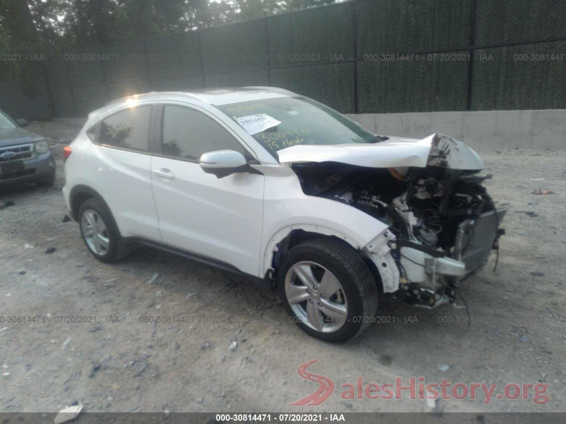 3CZRU6H74KM731833 2019 HONDA HR-V