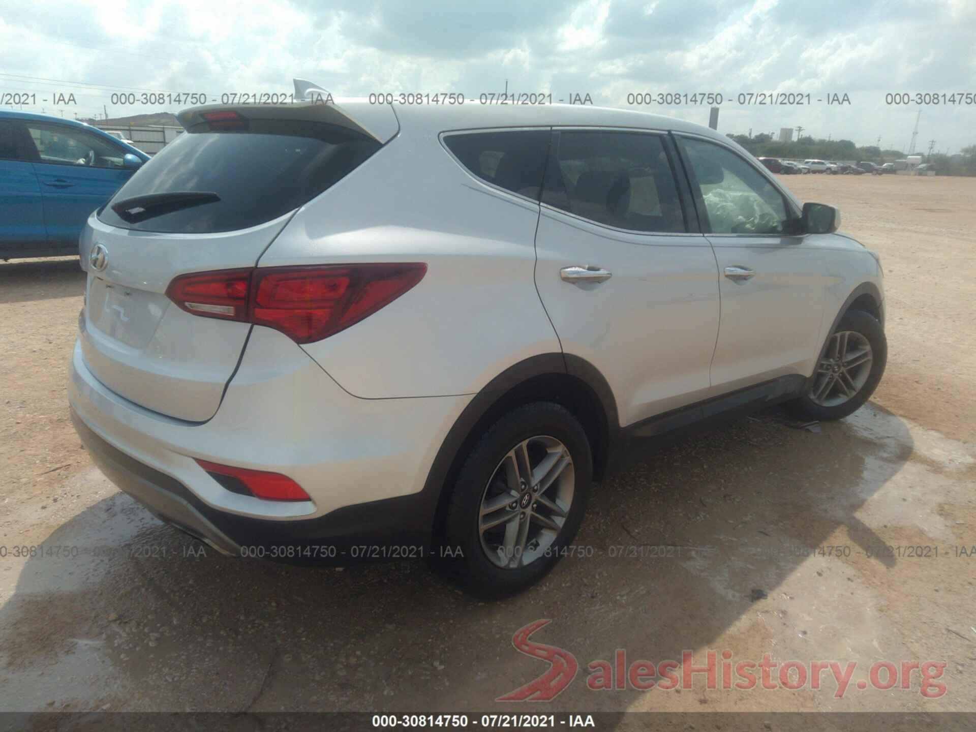 5XYZTDLB8HG438838 2017 HYUNDAI SANTA FE SPORT