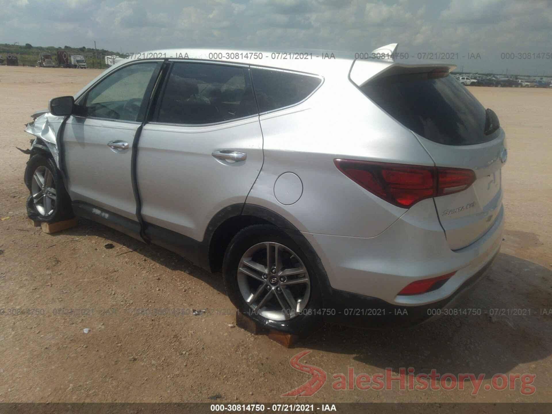 5XYZTDLB8HG438838 2017 HYUNDAI SANTA FE SPORT