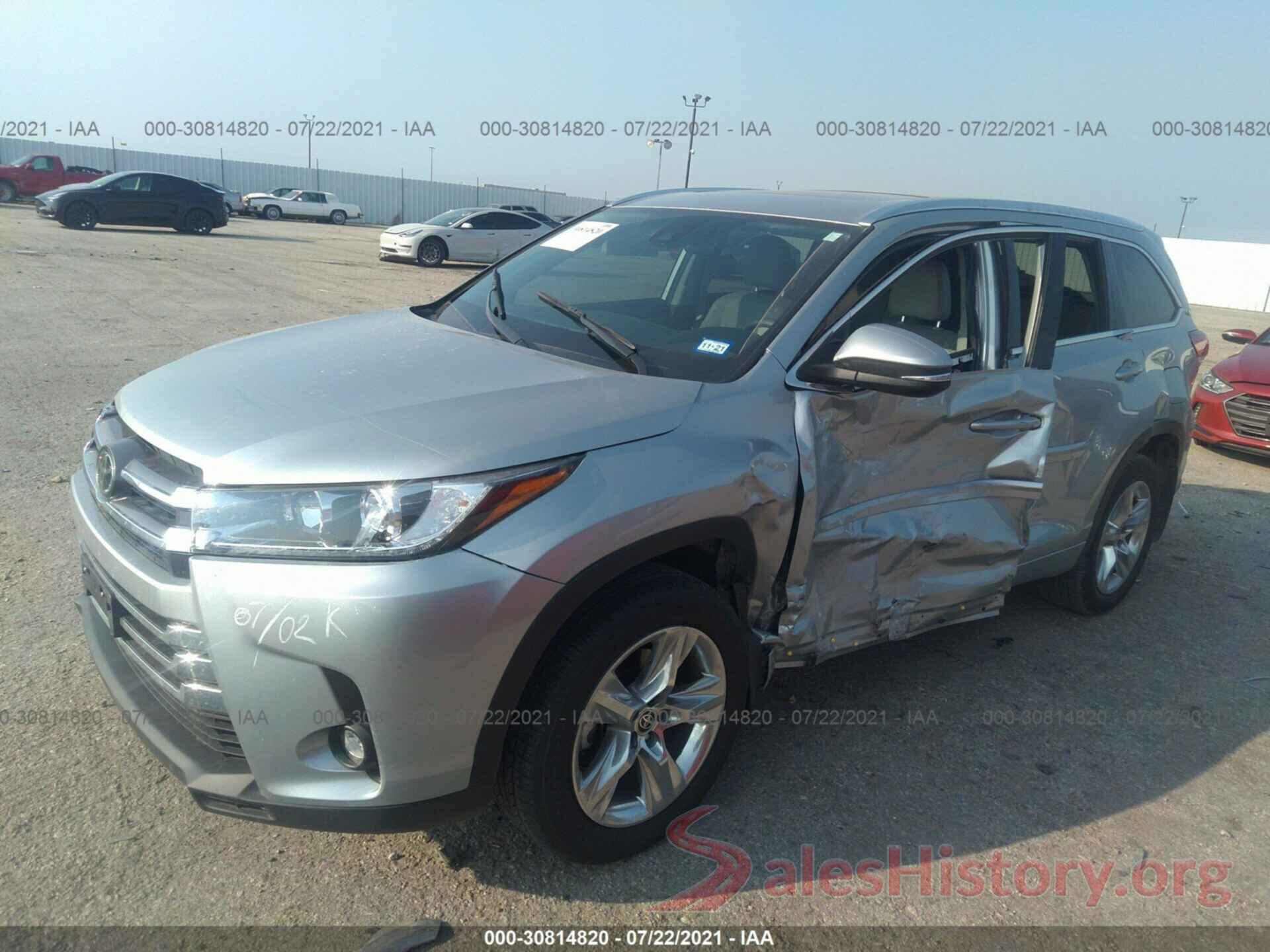 5TDYZRFH0KS367152 2019 TOYOTA HIGHLANDER