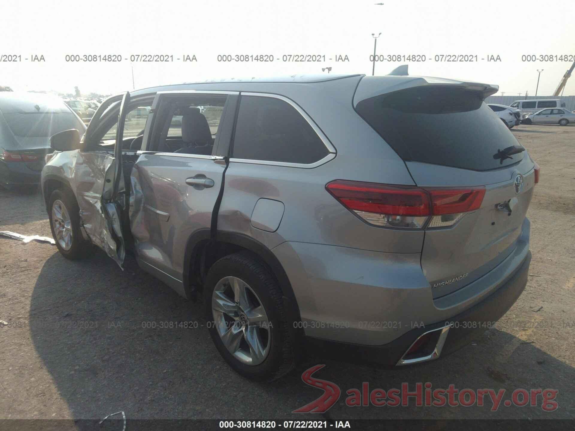 5TDYZRFH0KS367152 2019 TOYOTA HIGHLANDER