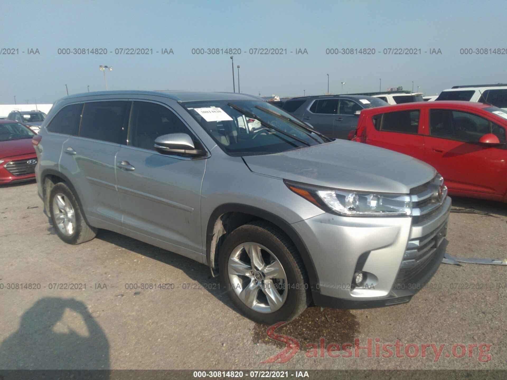 5TDYZRFH0KS367152 2019 TOYOTA HIGHLANDER