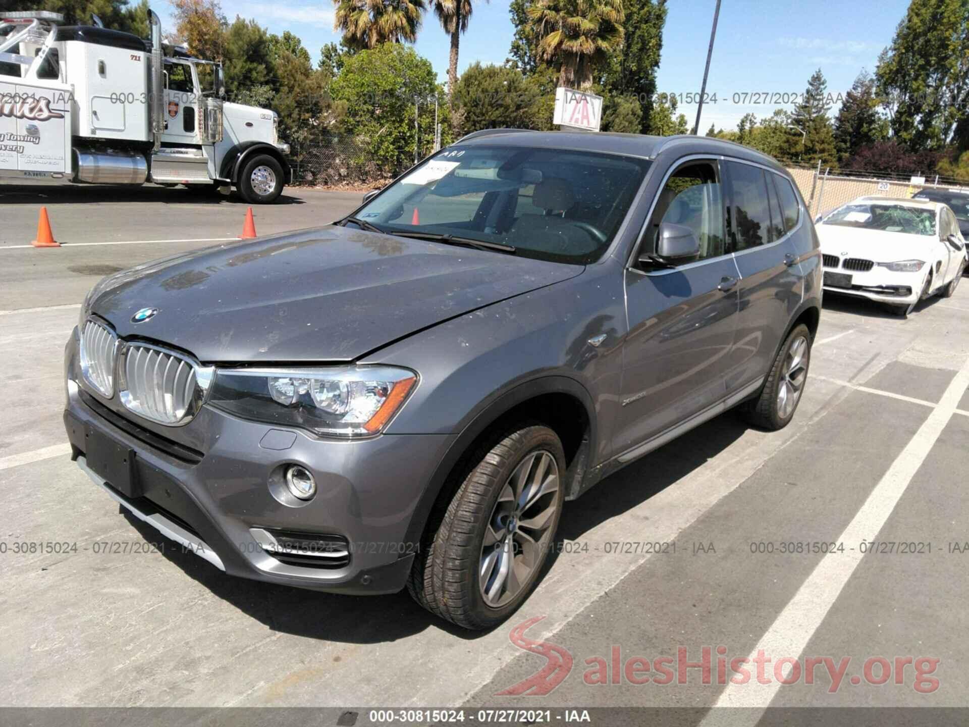 5UXWX9C50H0T08944 2017 BMW X3