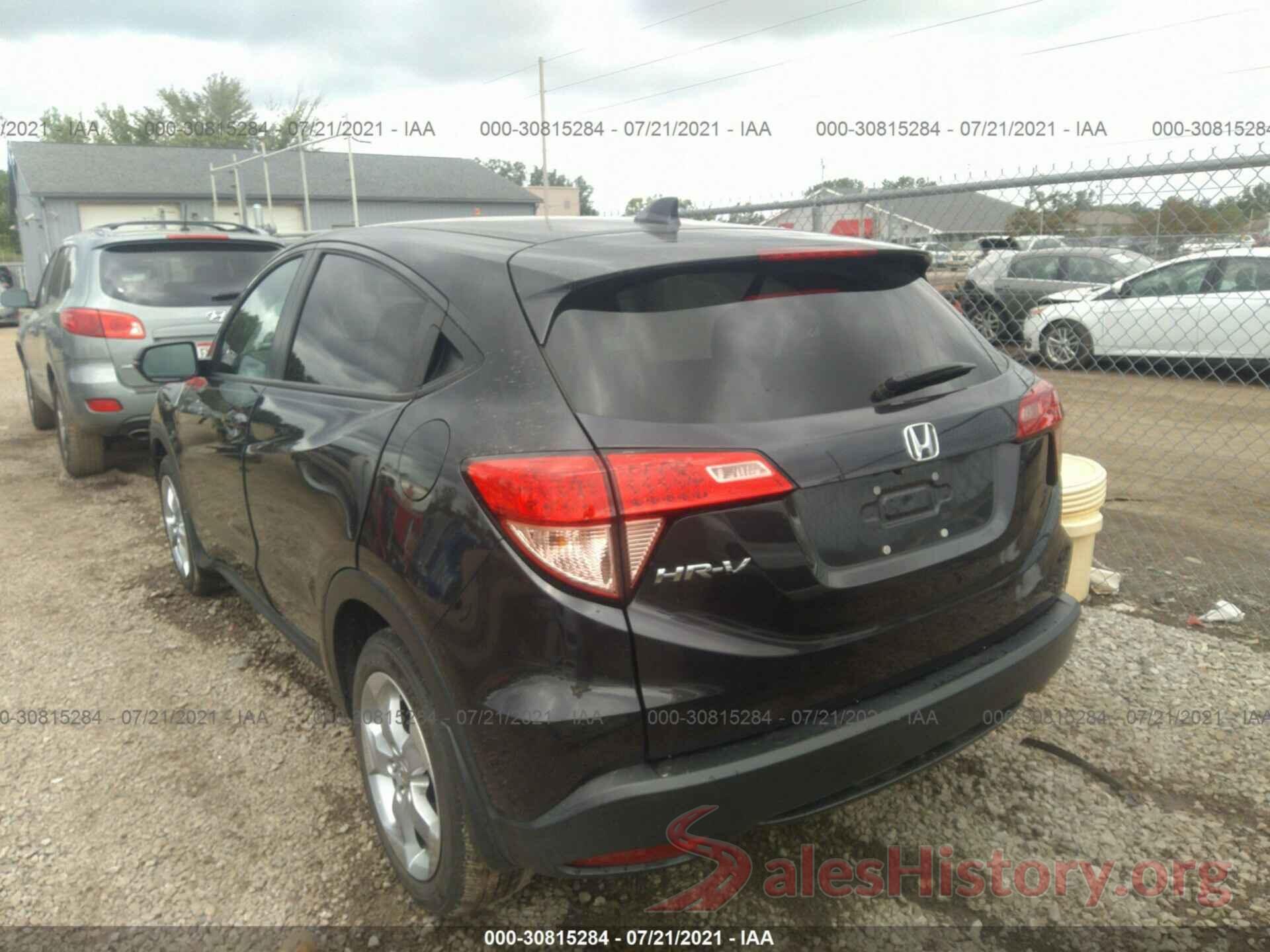 3CZRU5H56GM714452 2016 HONDA HR-V