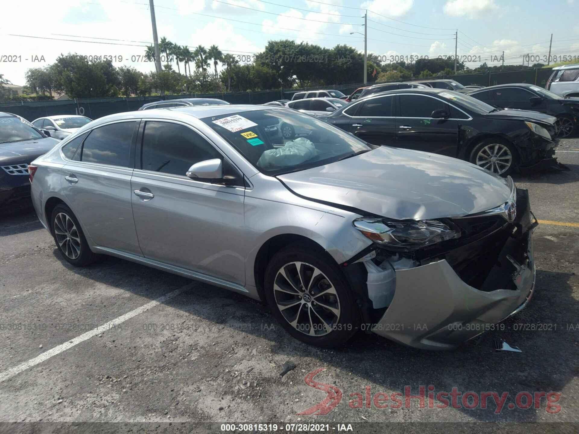 4T1BK1EB6GU209356 2016 TOYOTA AVALON