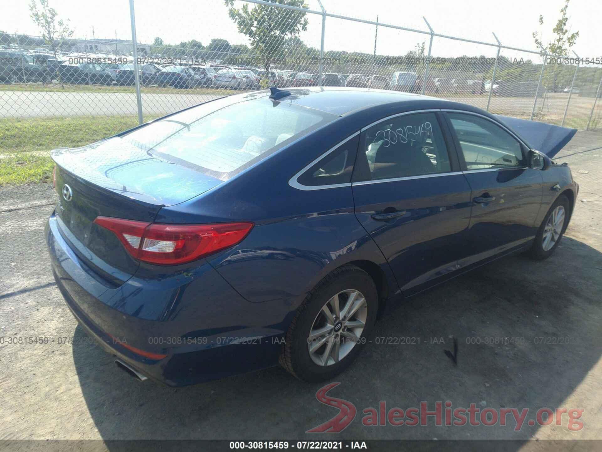 5NPE24AF9GH412358 2016 HYUNDAI SONATA