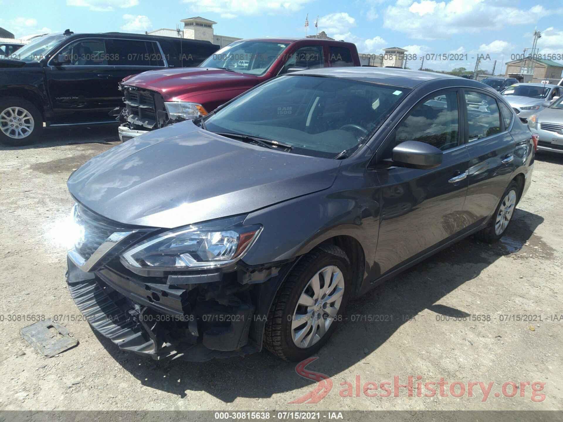 3N1AB7AP6KY358816 2019 NISSAN SENTRA