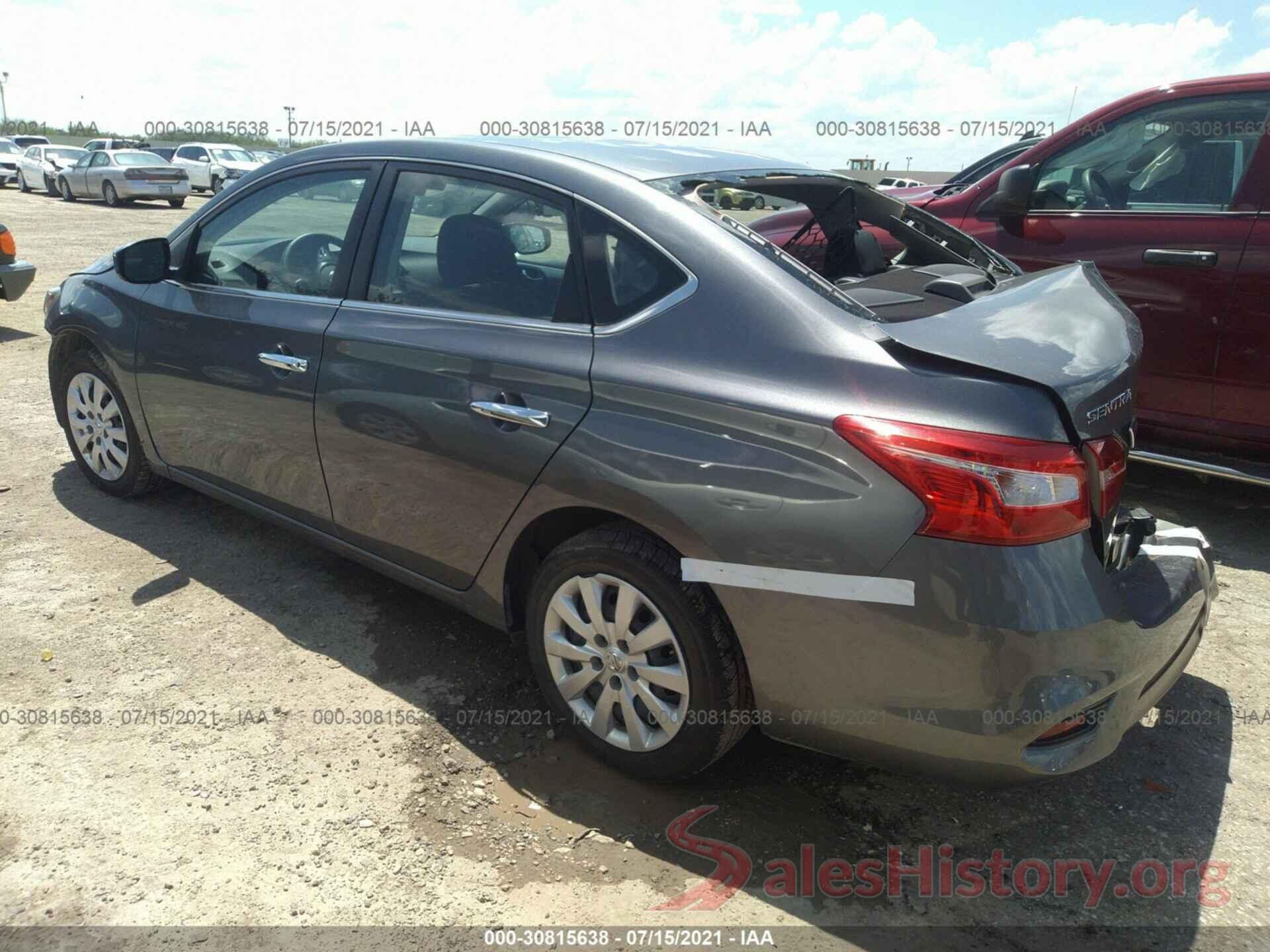 3N1AB7AP6KY358816 2019 NISSAN SENTRA