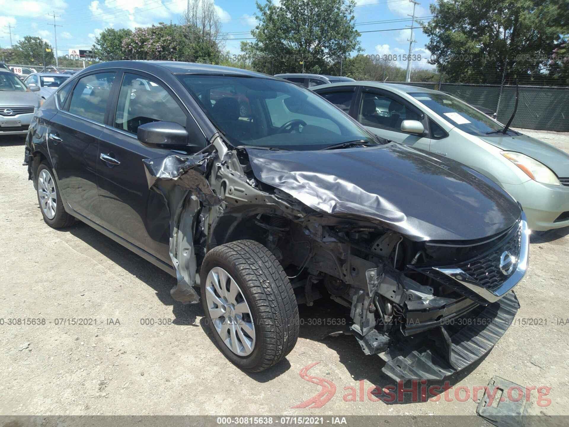 3N1AB7AP6KY358816 2019 NISSAN SENTRA