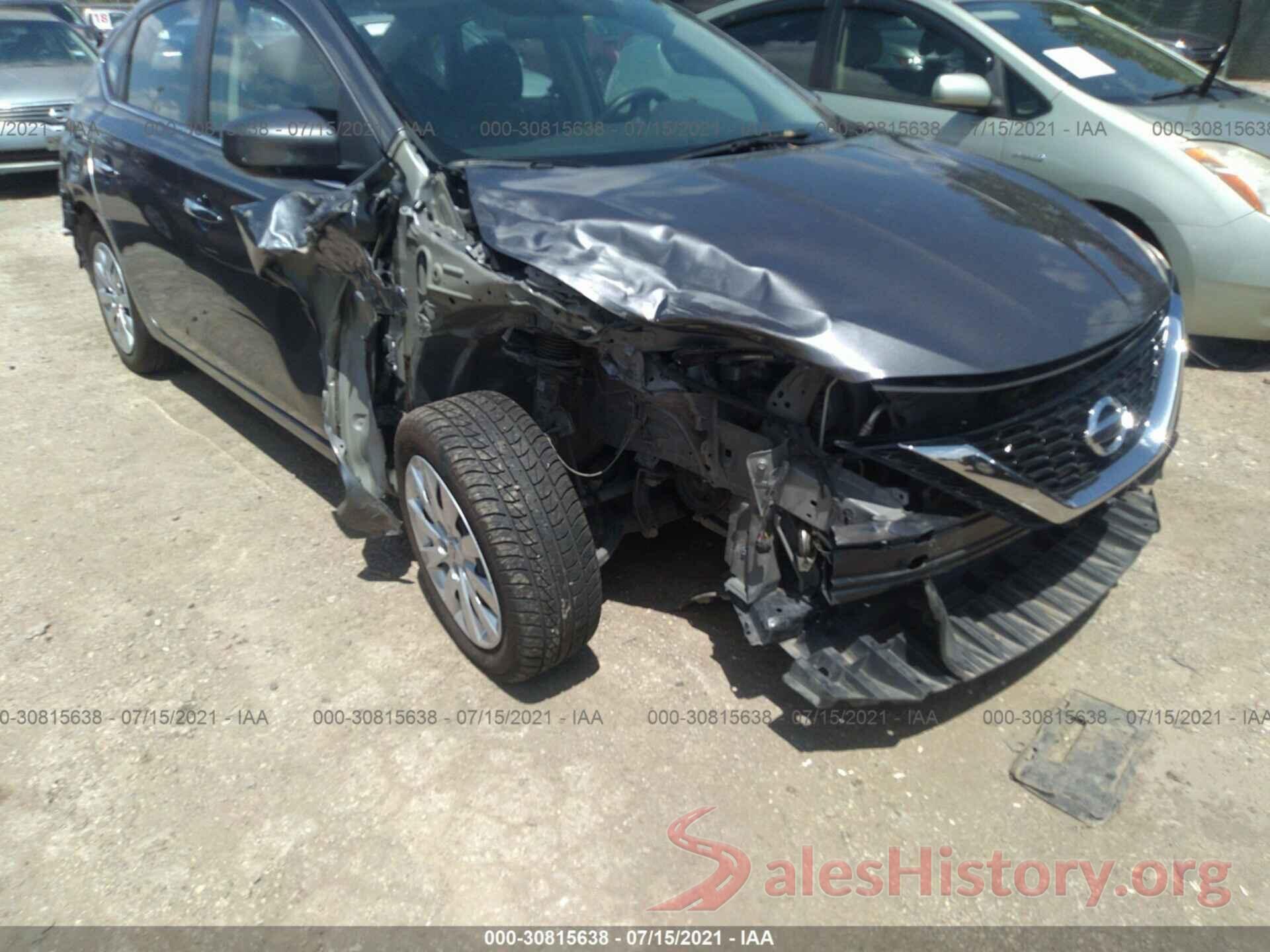 3N1AB7AP6KY358816 2019 NISSAN SENTRA