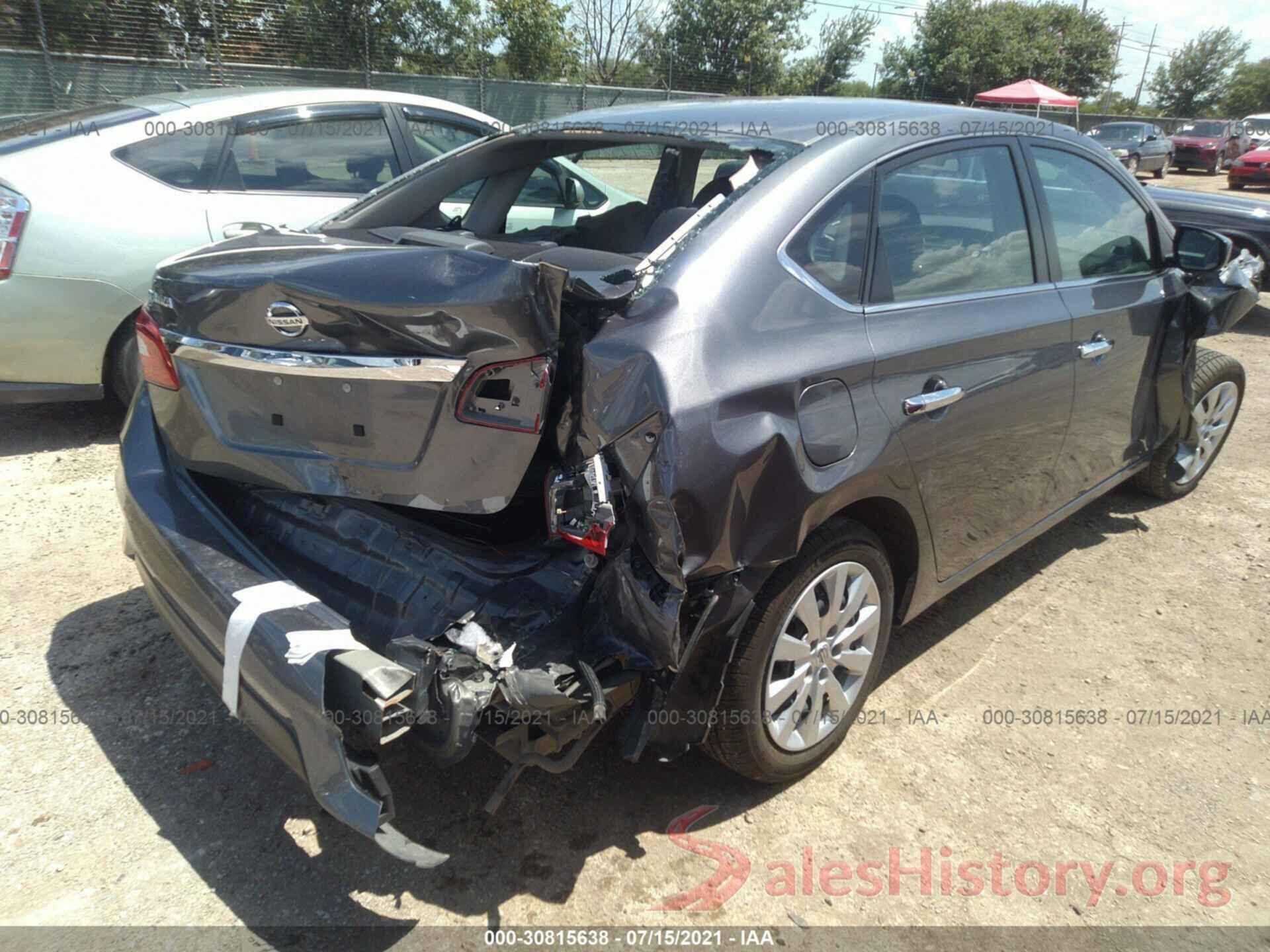 3N1AB7AP6KY358816 2019 NISSAN SENTRA