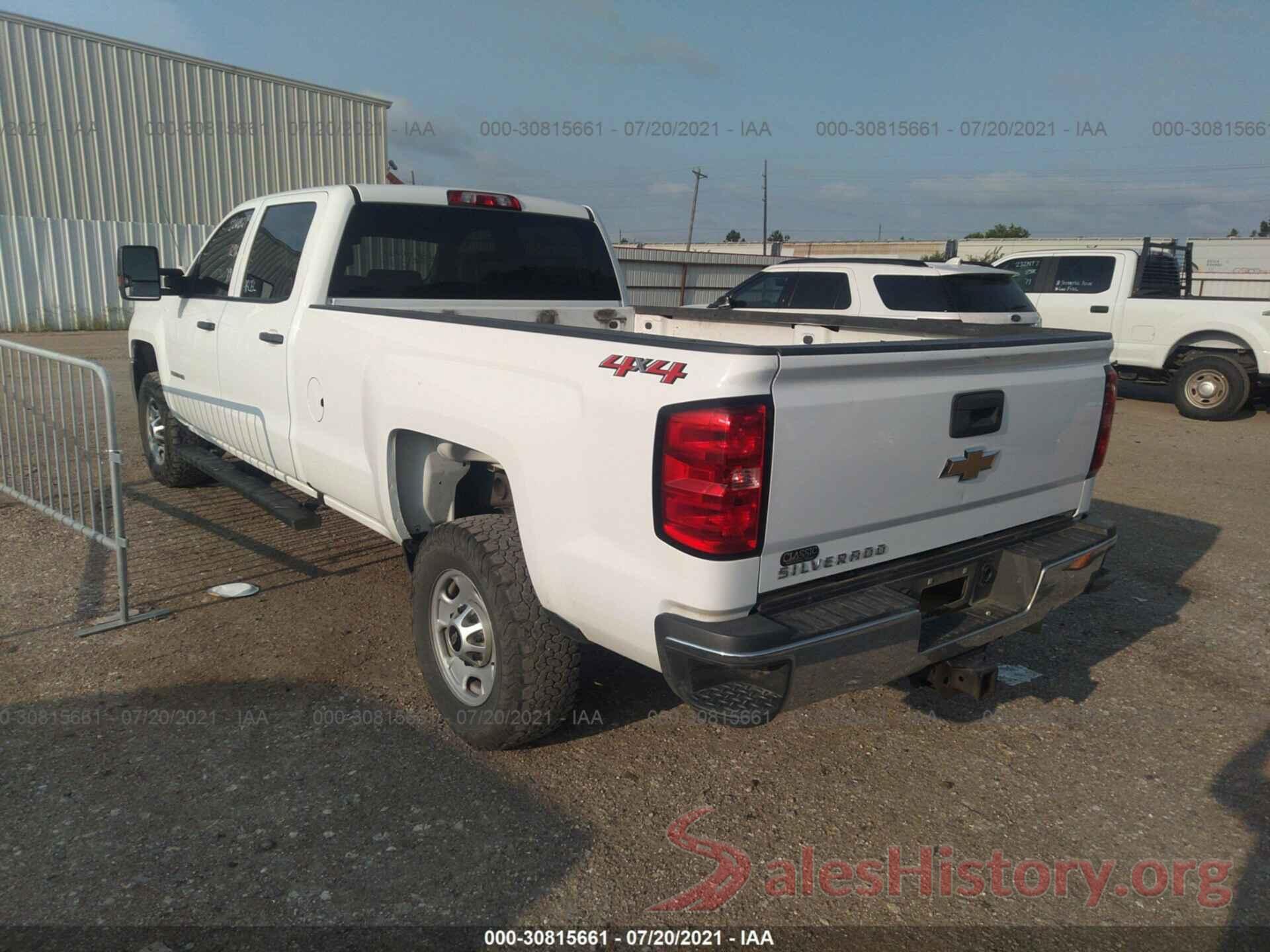 1GC1KREY5KF114030 2019 CHEVROLET SILVERADO 2500HD