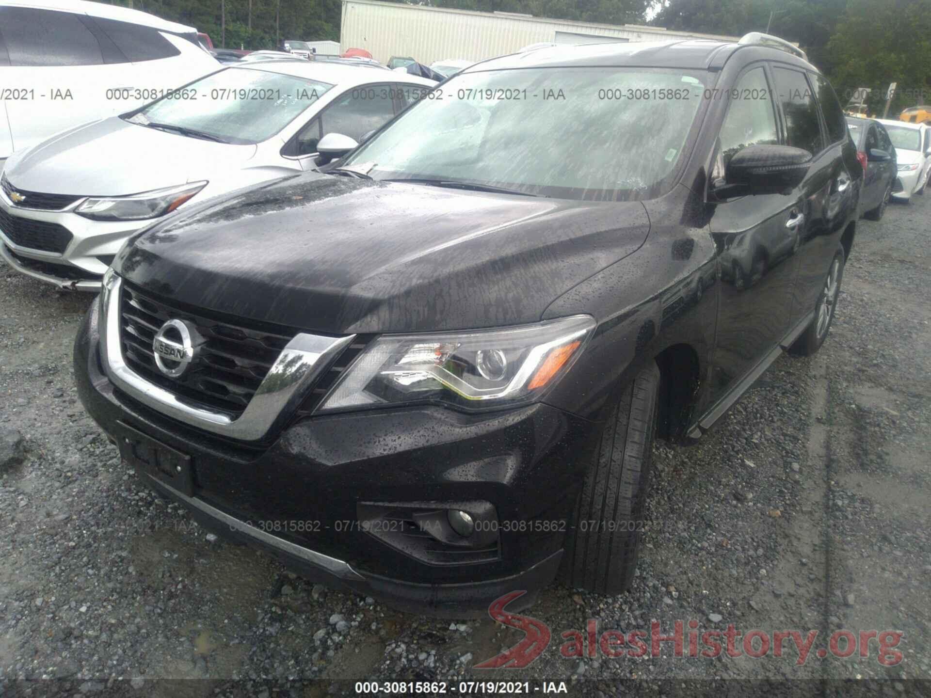 5N1DR2MM8KC607292 2019 NISSAN PATHFINDER