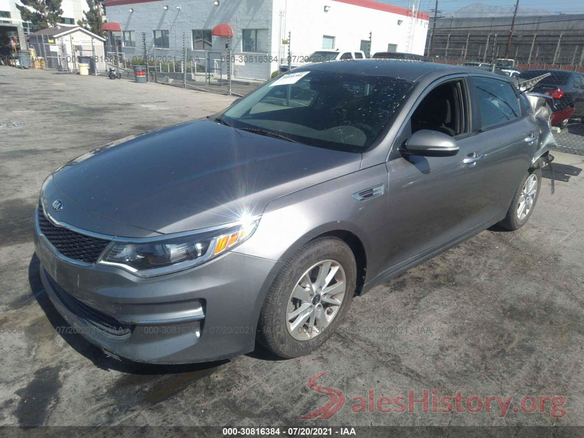 5XXGT4L36GG108294 2016 KIA OPTIMA