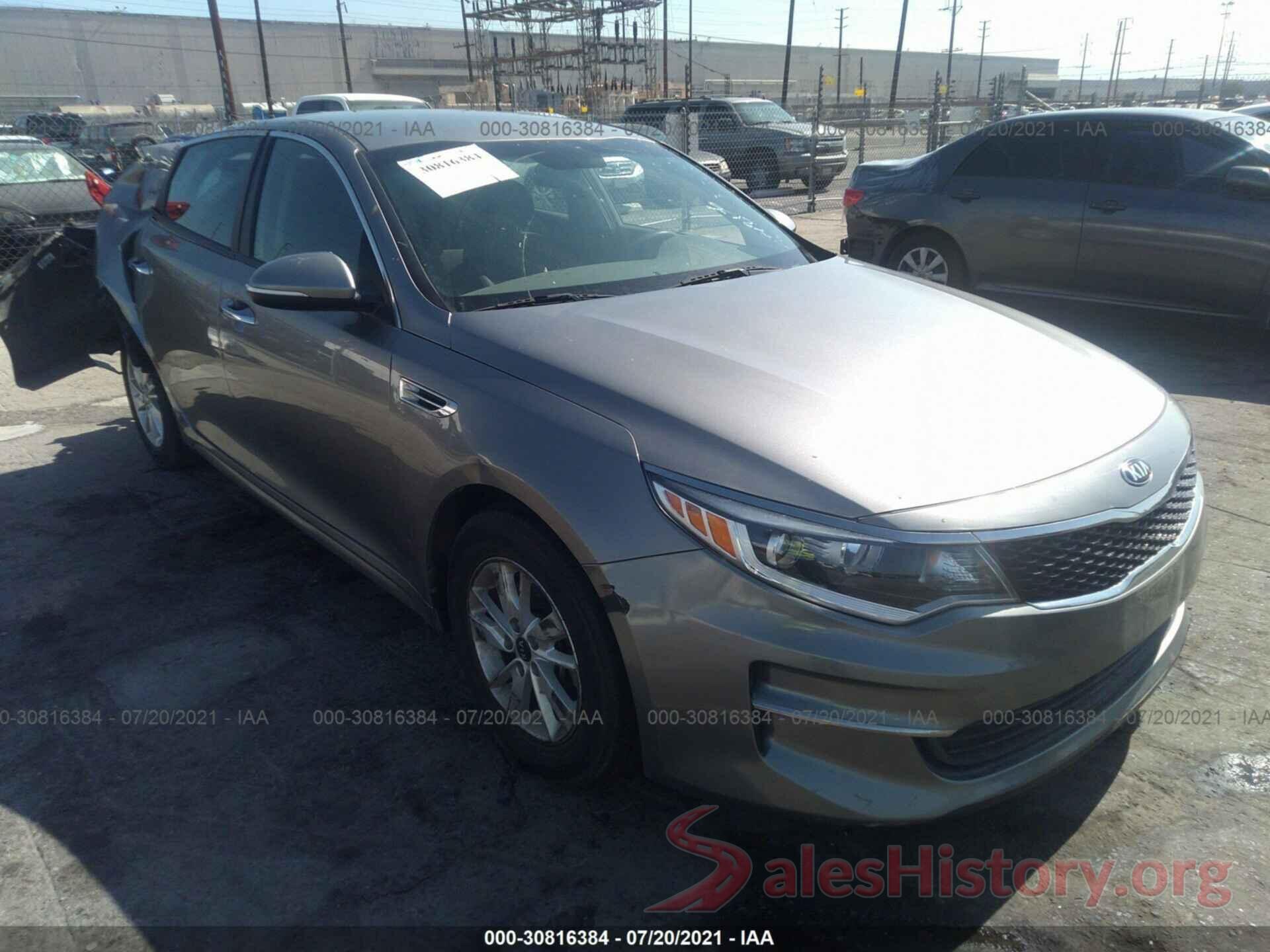 5XXGT4L36GG108294 2016 KIA OPTIMA