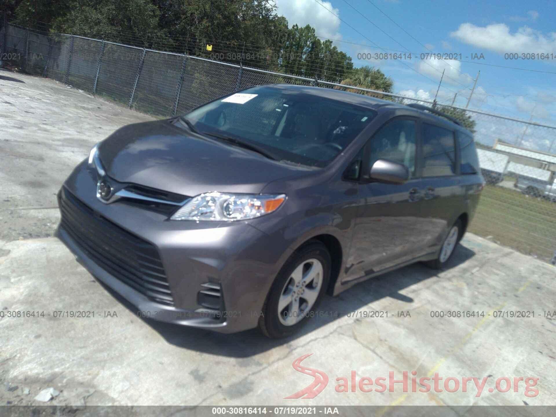 5TDKZ3DC8LS057293 2020 TOYOTA SIENNA