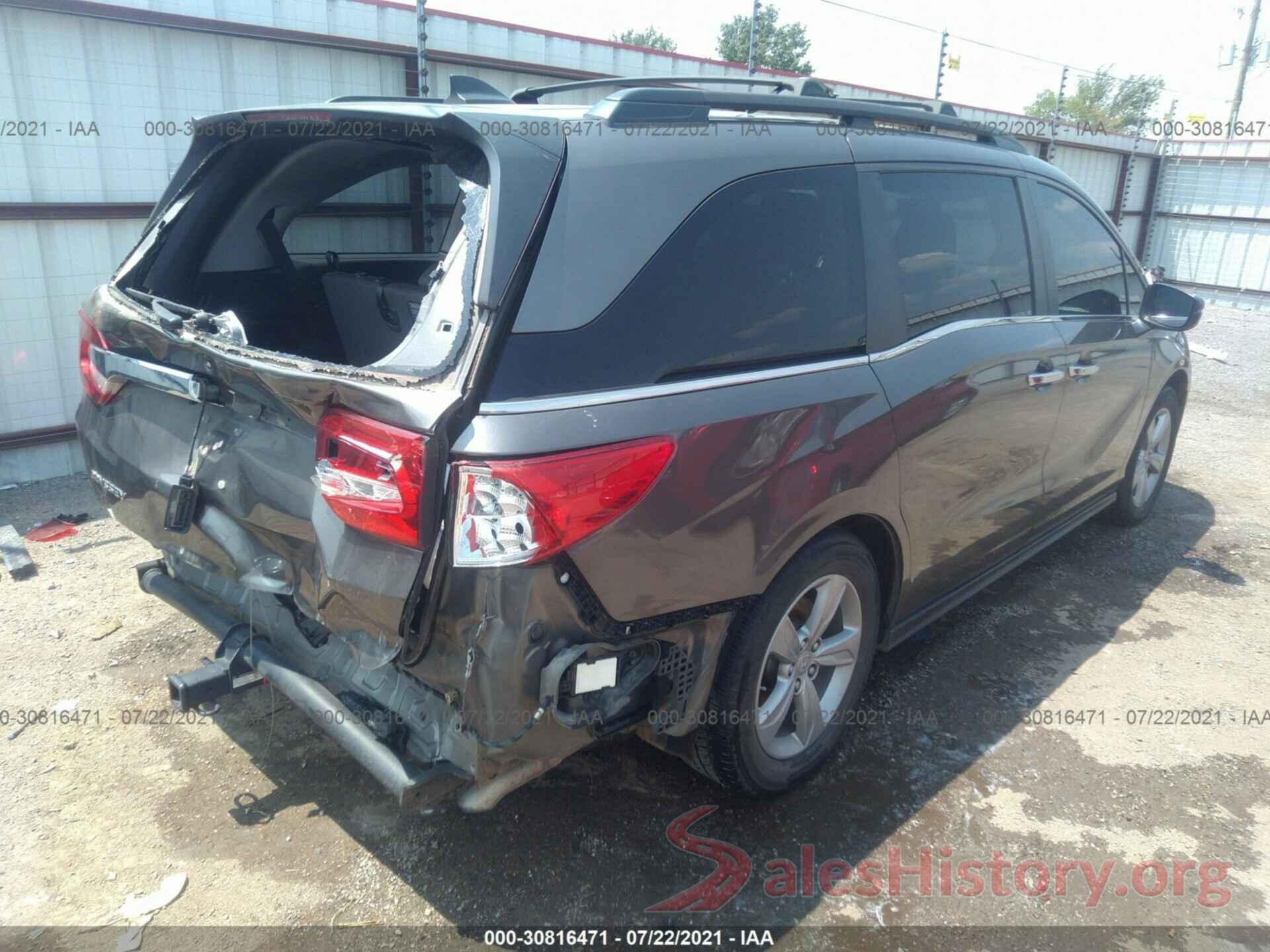 5FNRL6H77JB016430 2018 HONDA ODYSSEY