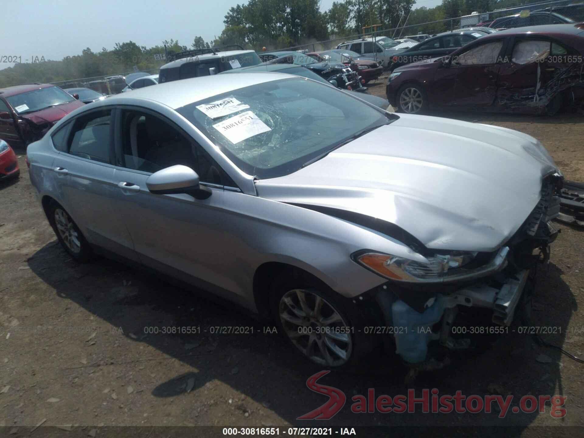 3FA6P0G72GR336001 2016 FORD FUSION