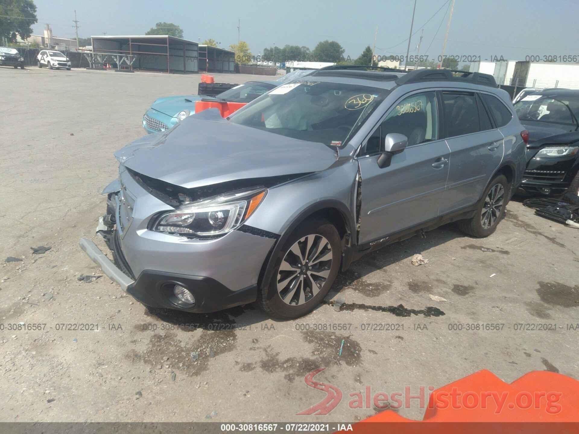 4S4BSBNC7G3224677 2016 SUBARU OUTBACK