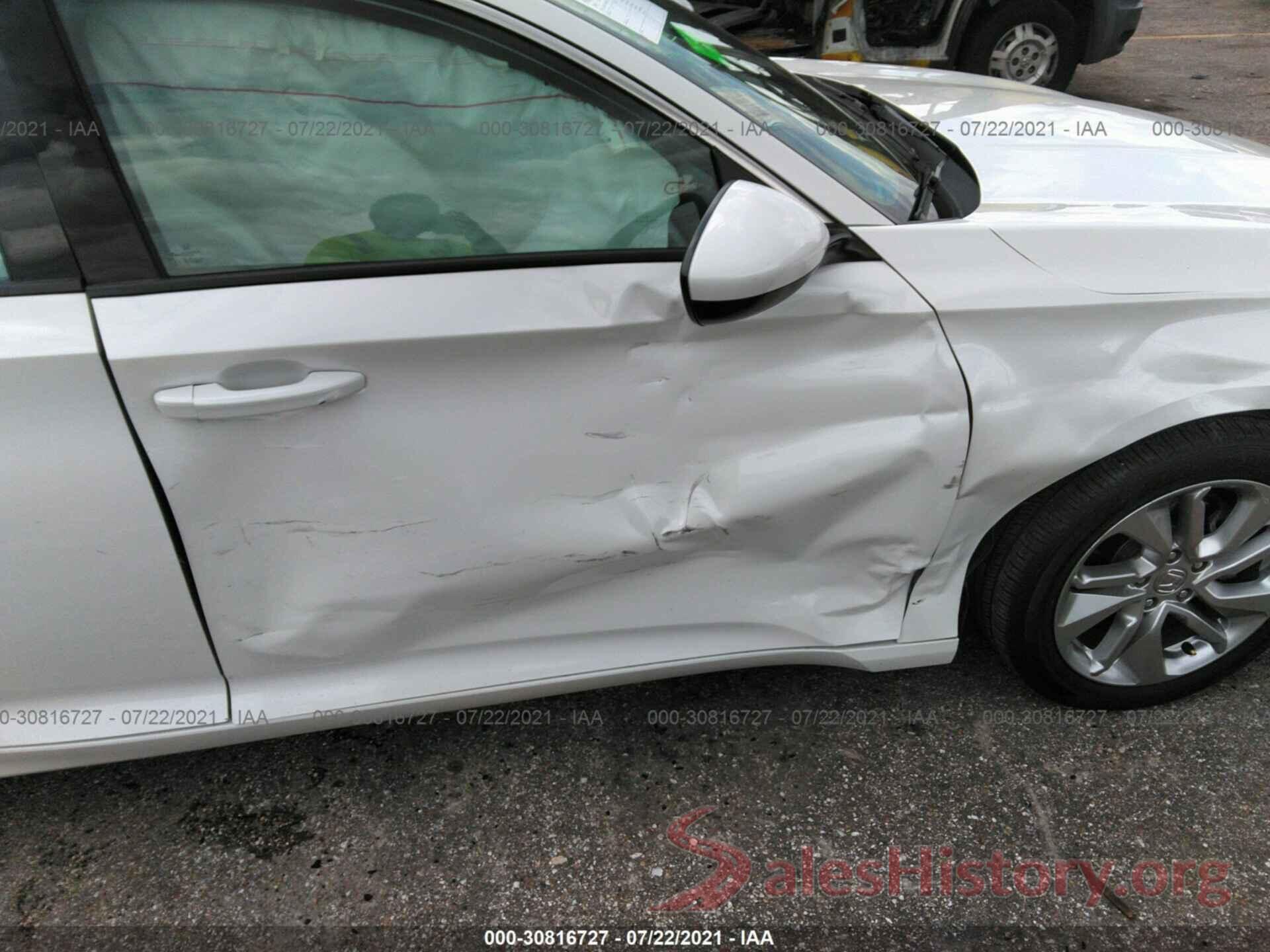 1HGCV1F19KA077730 2019 HONDA ACCORD SEDAN