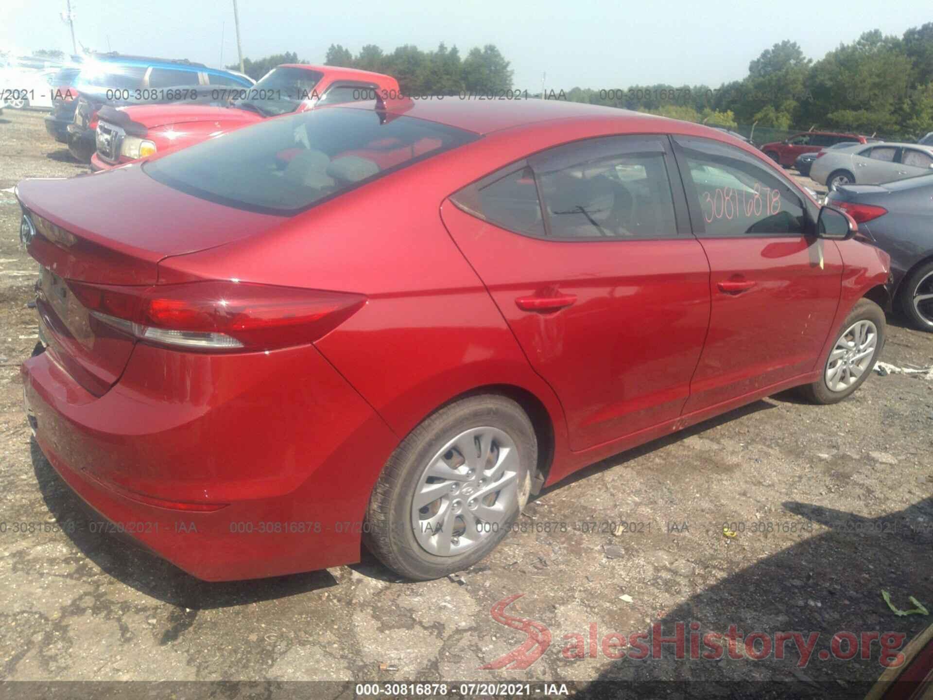 KMHD74LF6HU367571 2017 HYUNDAI ELANTRA