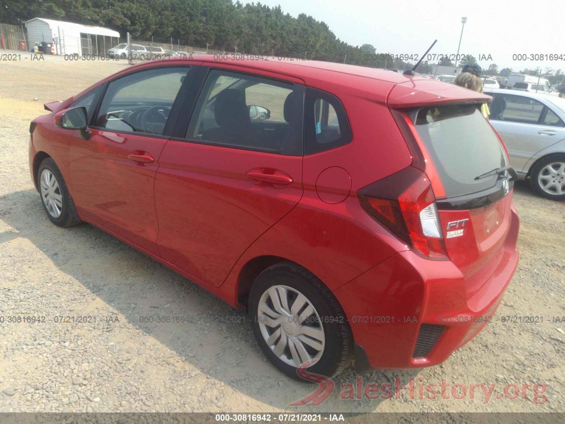 JHMGK5H5XGX035330 2016 HONDA FIT