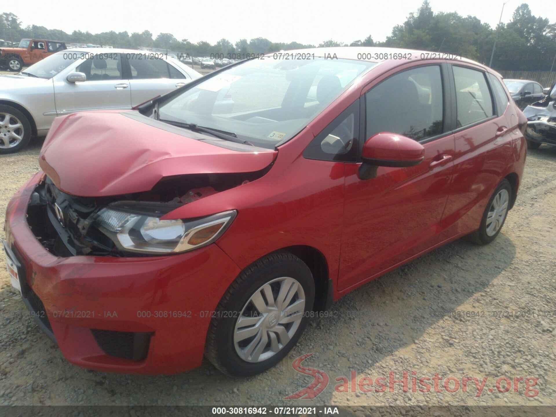 JHMGK5H5XGX035330 2016 HONDA FIT