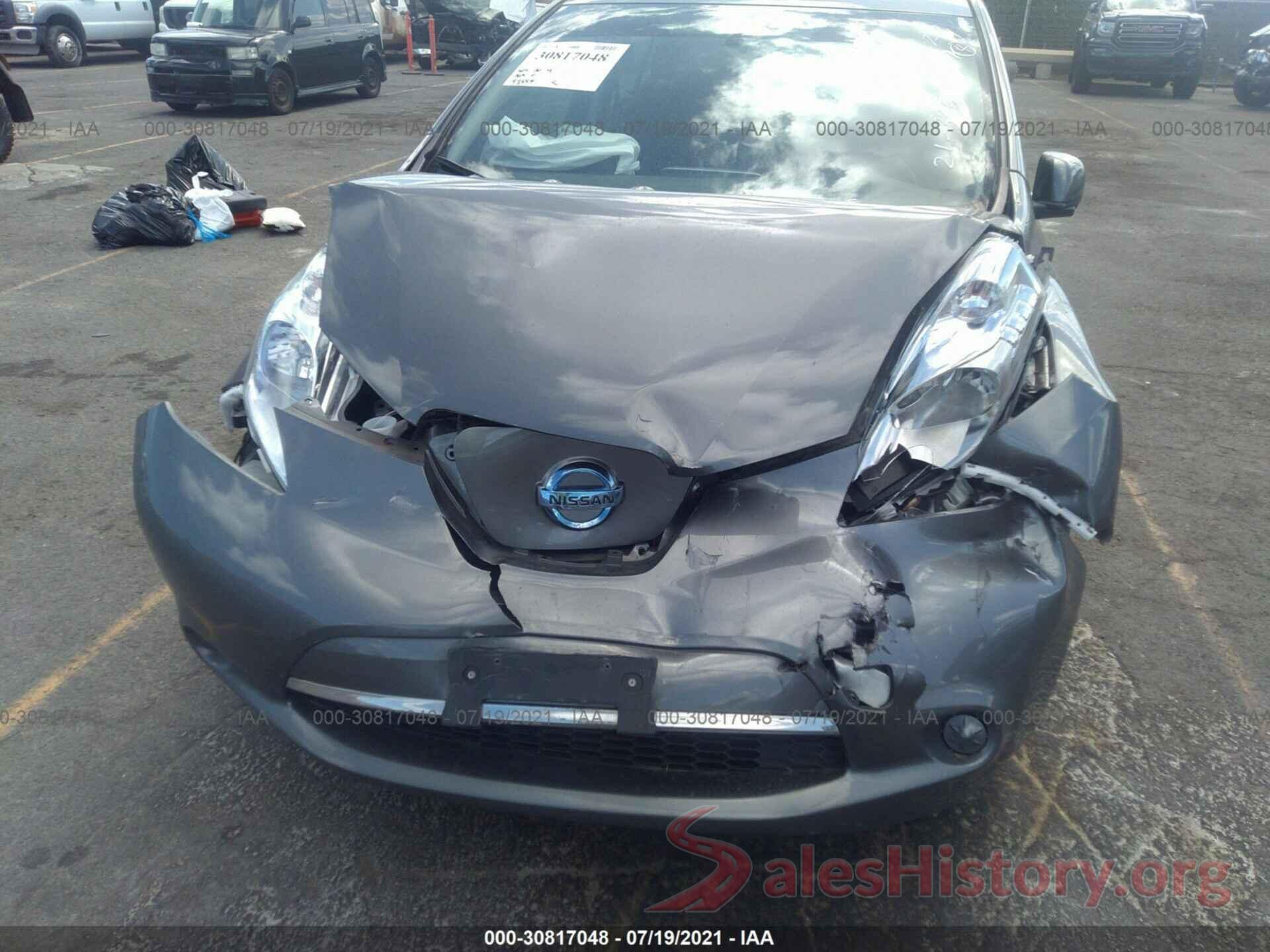 1N4BZ0CP7HC306331 2017 NISSAN LEAF