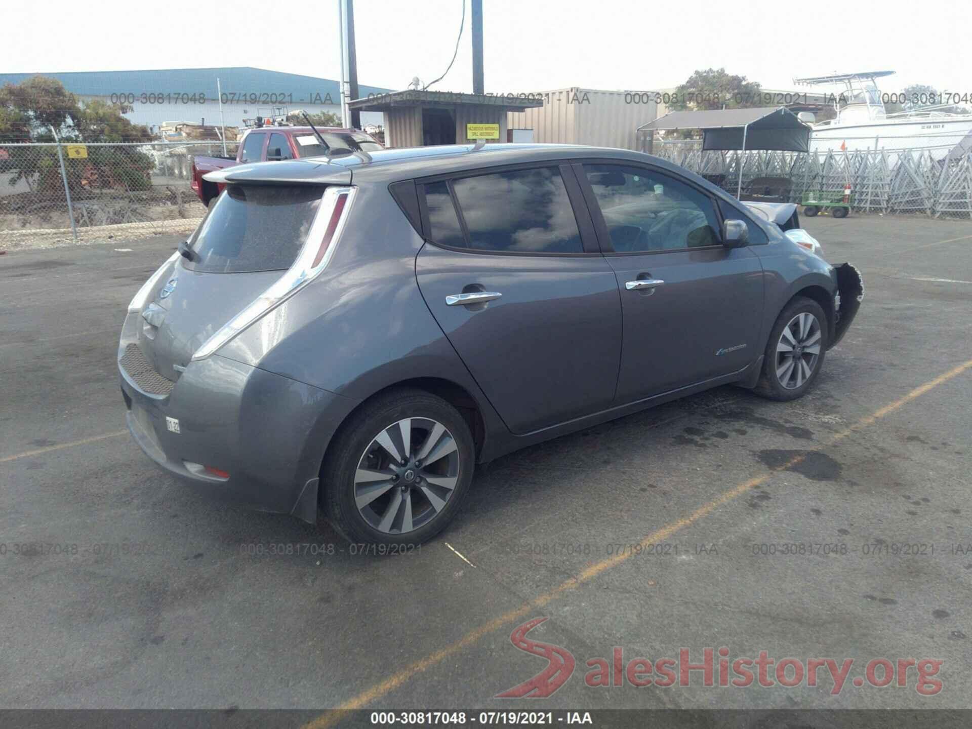 1N4BZ0CP7HC306331 2017 NISSAN LEAF