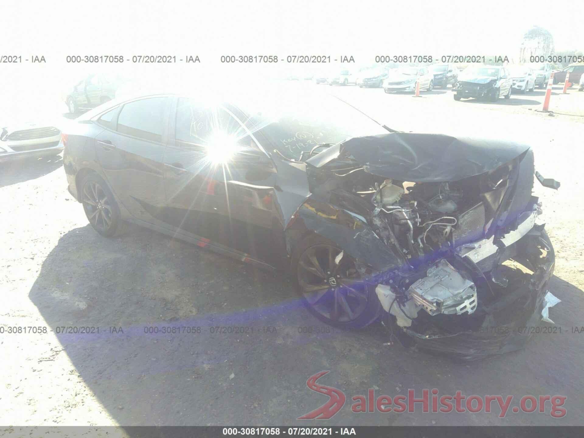 19XFC2F80KE206892 2019 HONDA CIVIC SEDAN