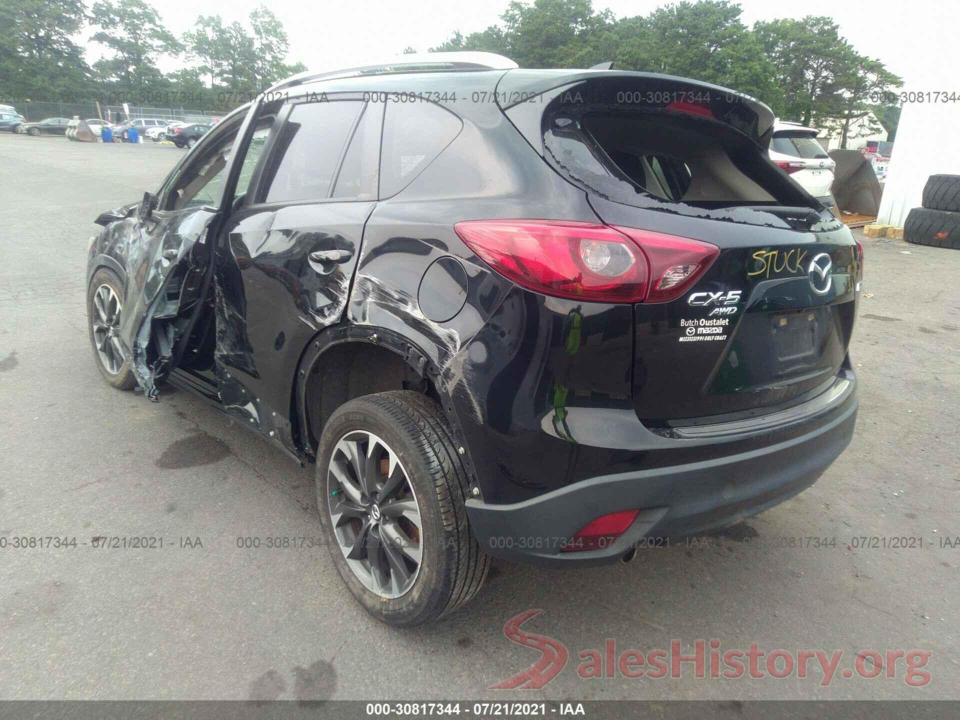 JM3KE4DYXG0646312 2016 MAZDA CX-5