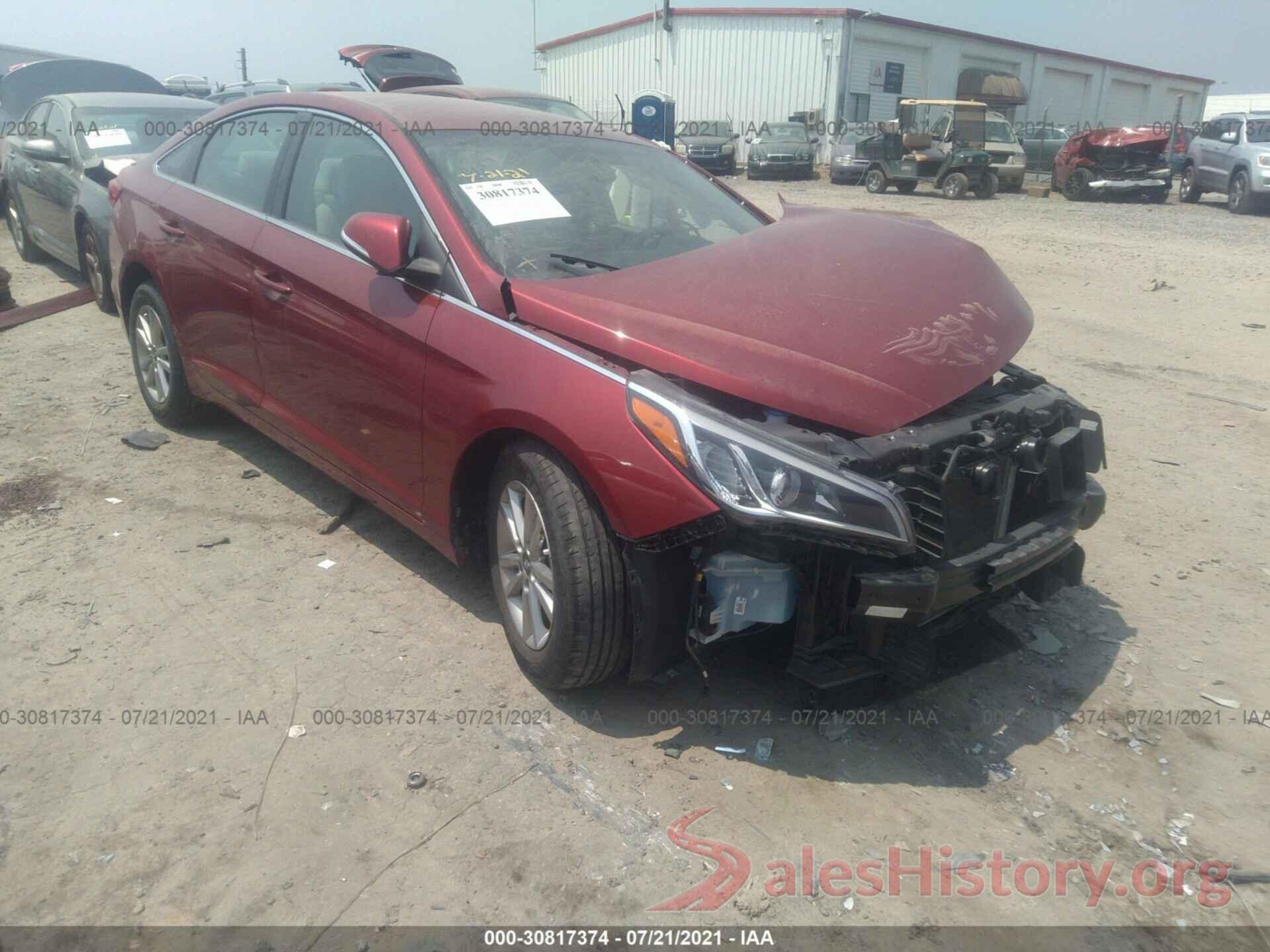 5NPE24AA8GH430712 2016 HYUNDAI SONATA